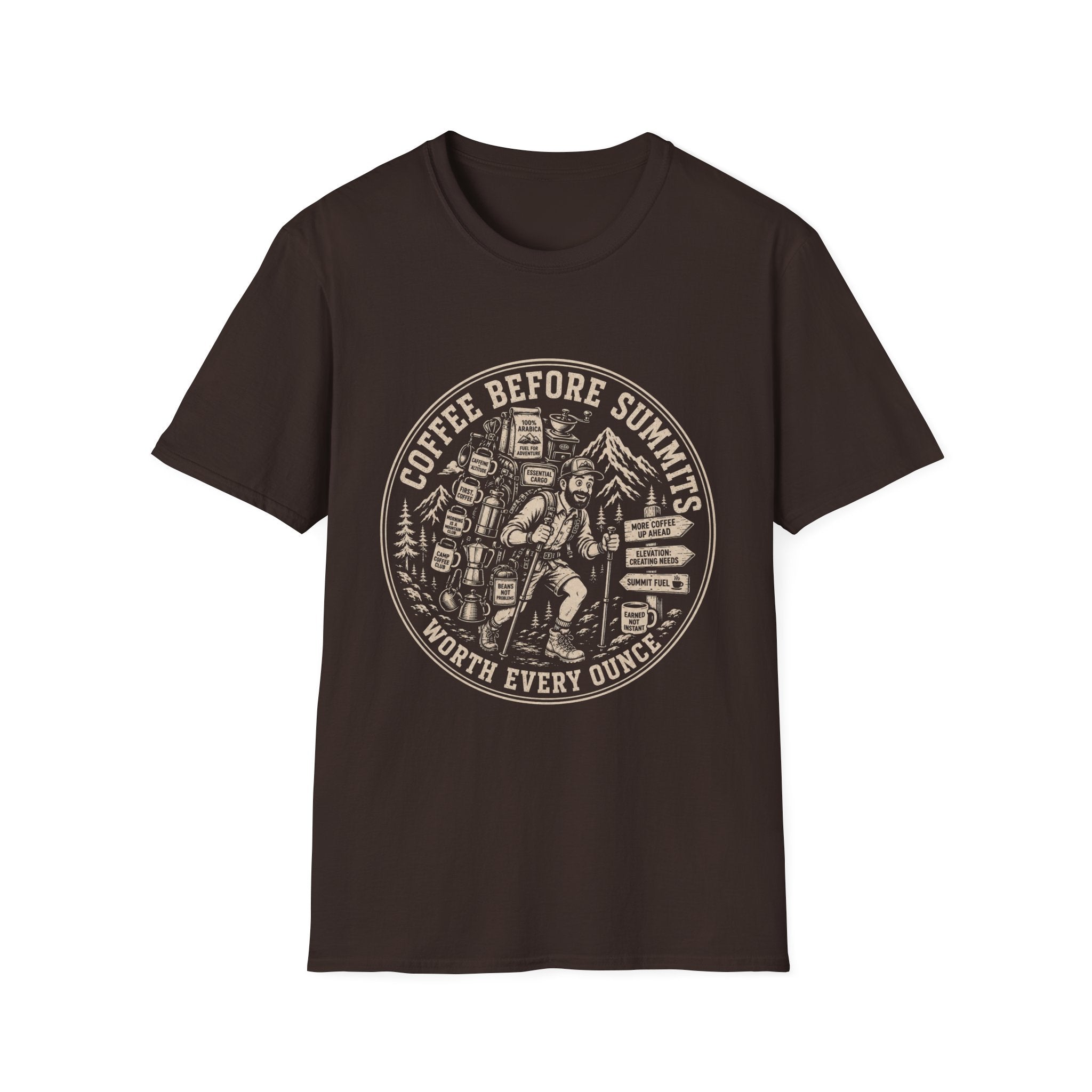 Coffee Before Summits T-Shirt