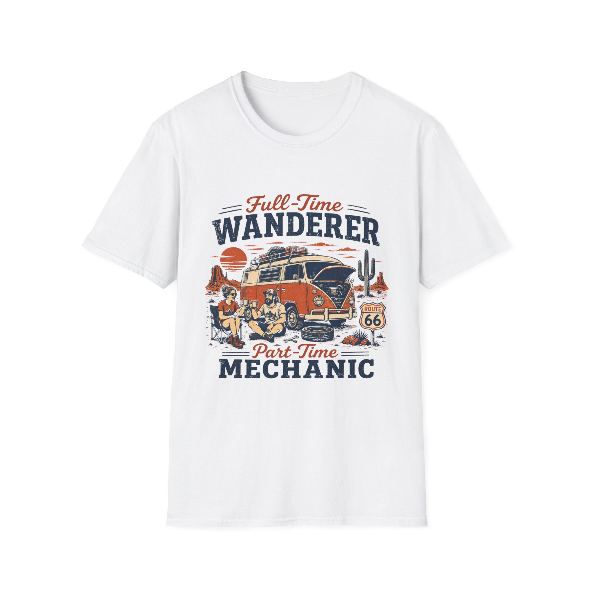 Full time wanderer part time mechanic T-Shirt