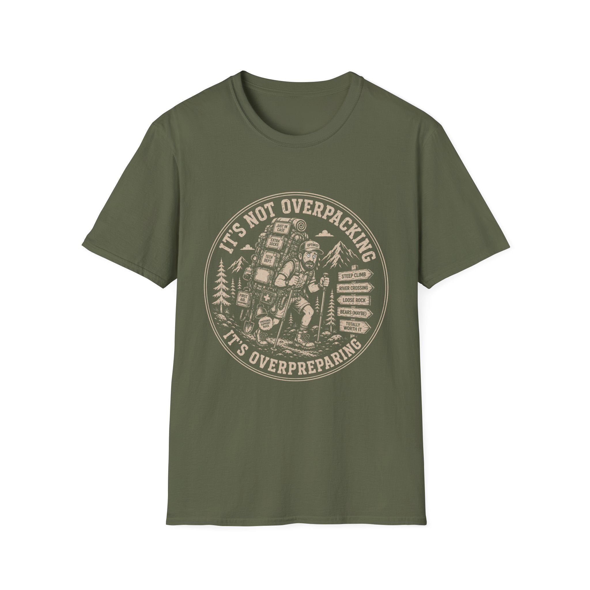 Overpacking Overpreparing T-Shirt