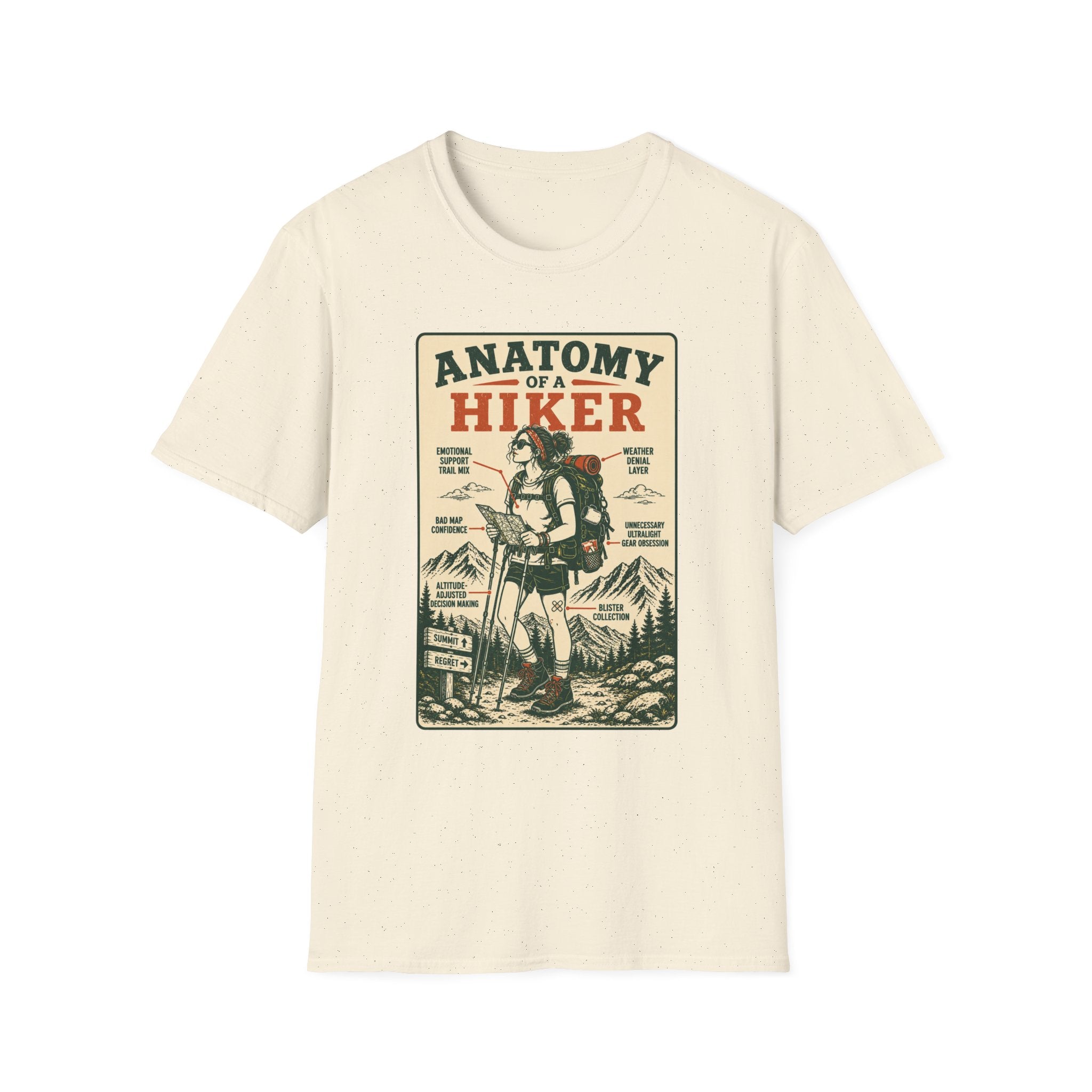 Anatomy of a Hiker T-Shirt