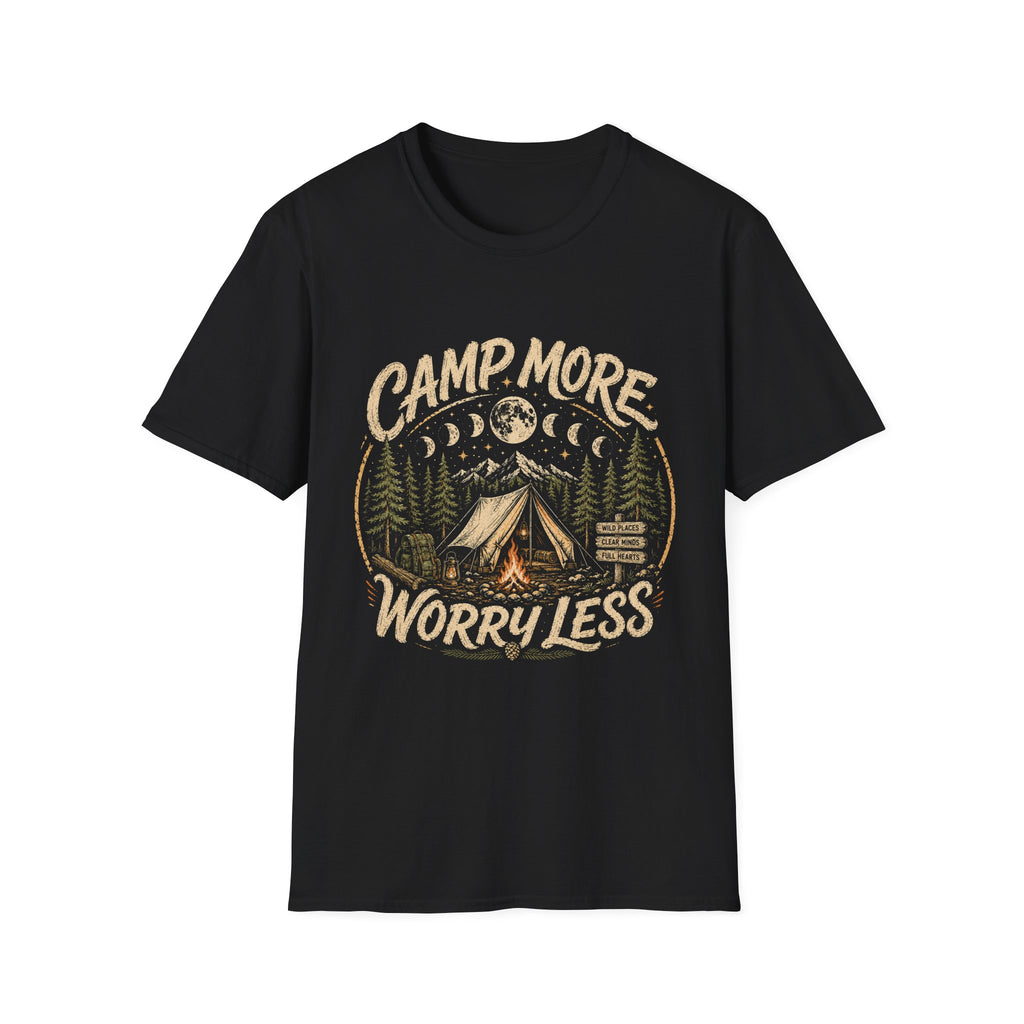 Camp More Worry Less T-Shirt