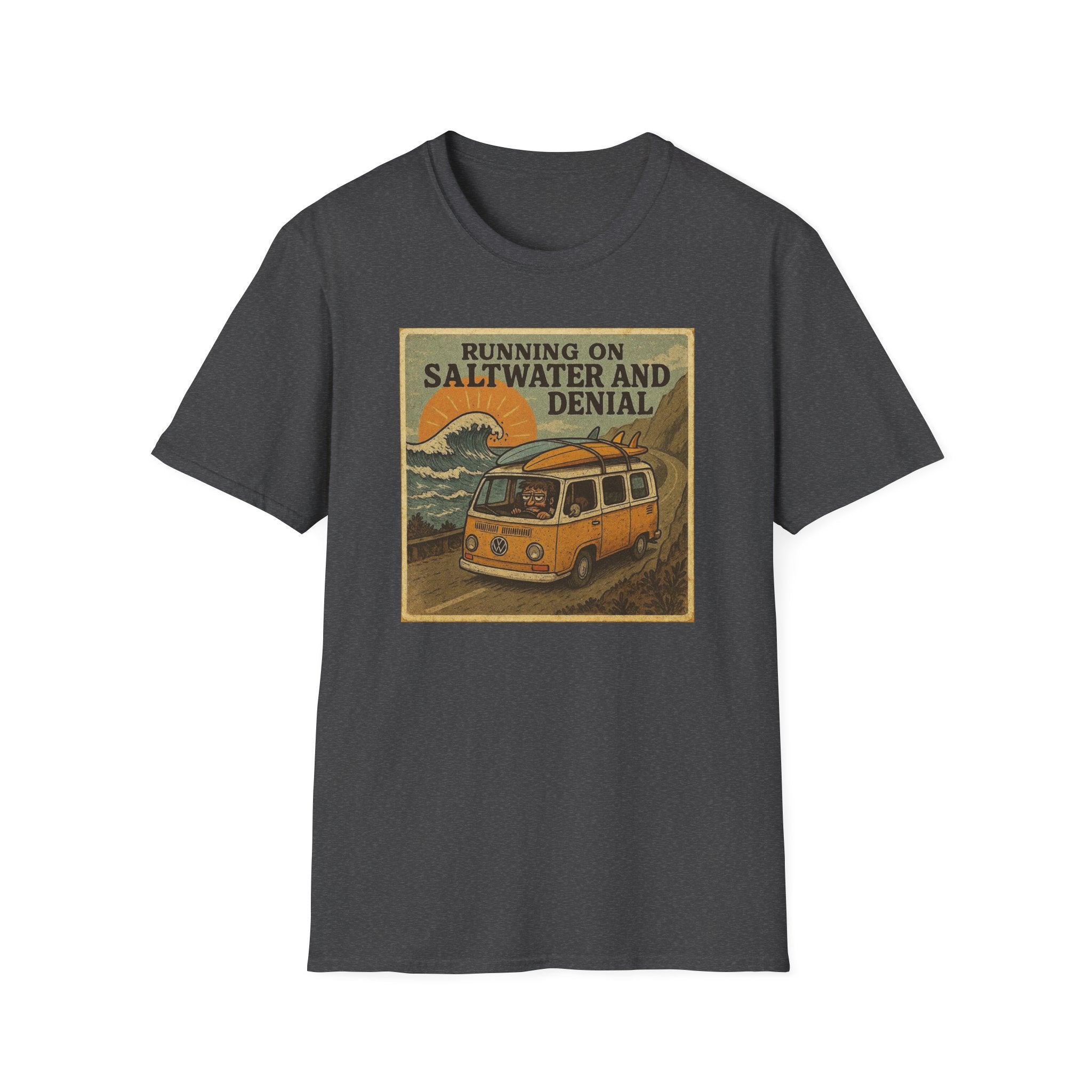 Running on Saltwater and Denial T-Shirt