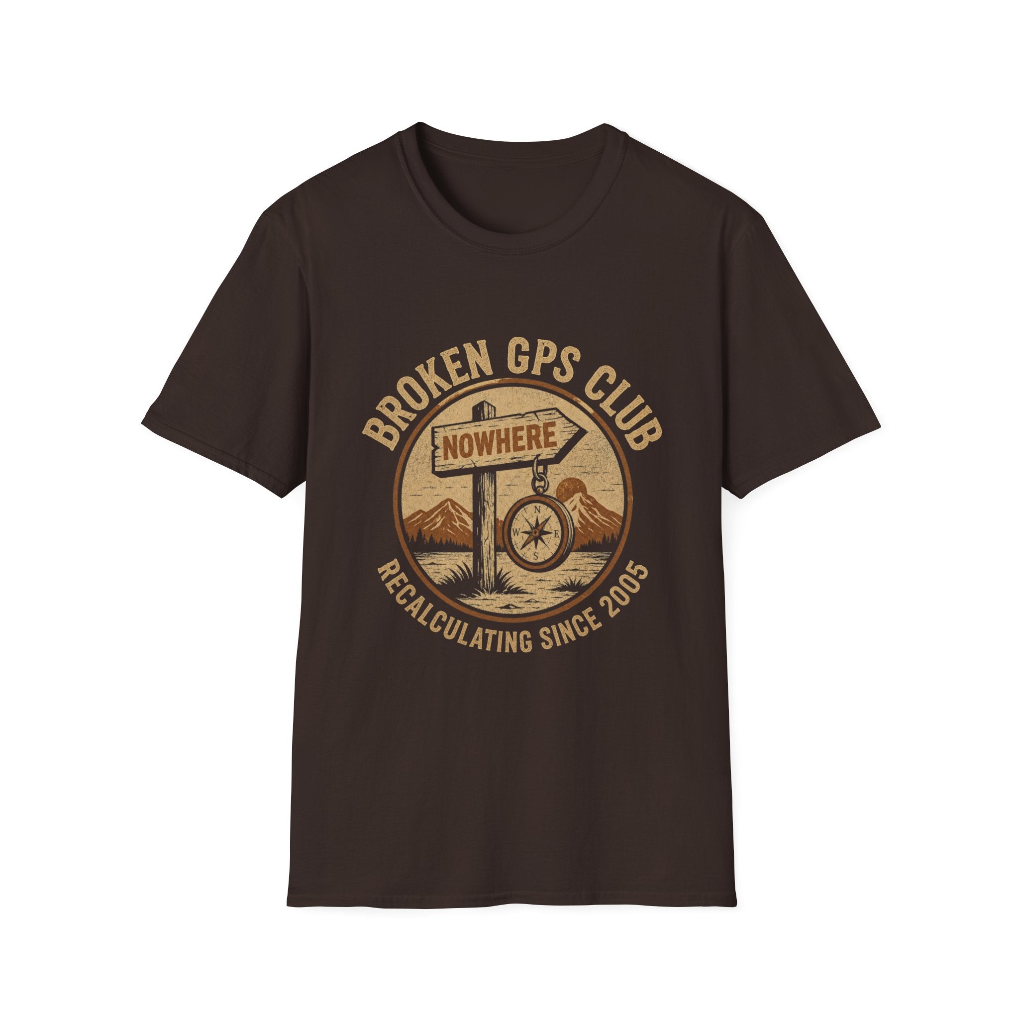 Broken GPS Club T-Shirt