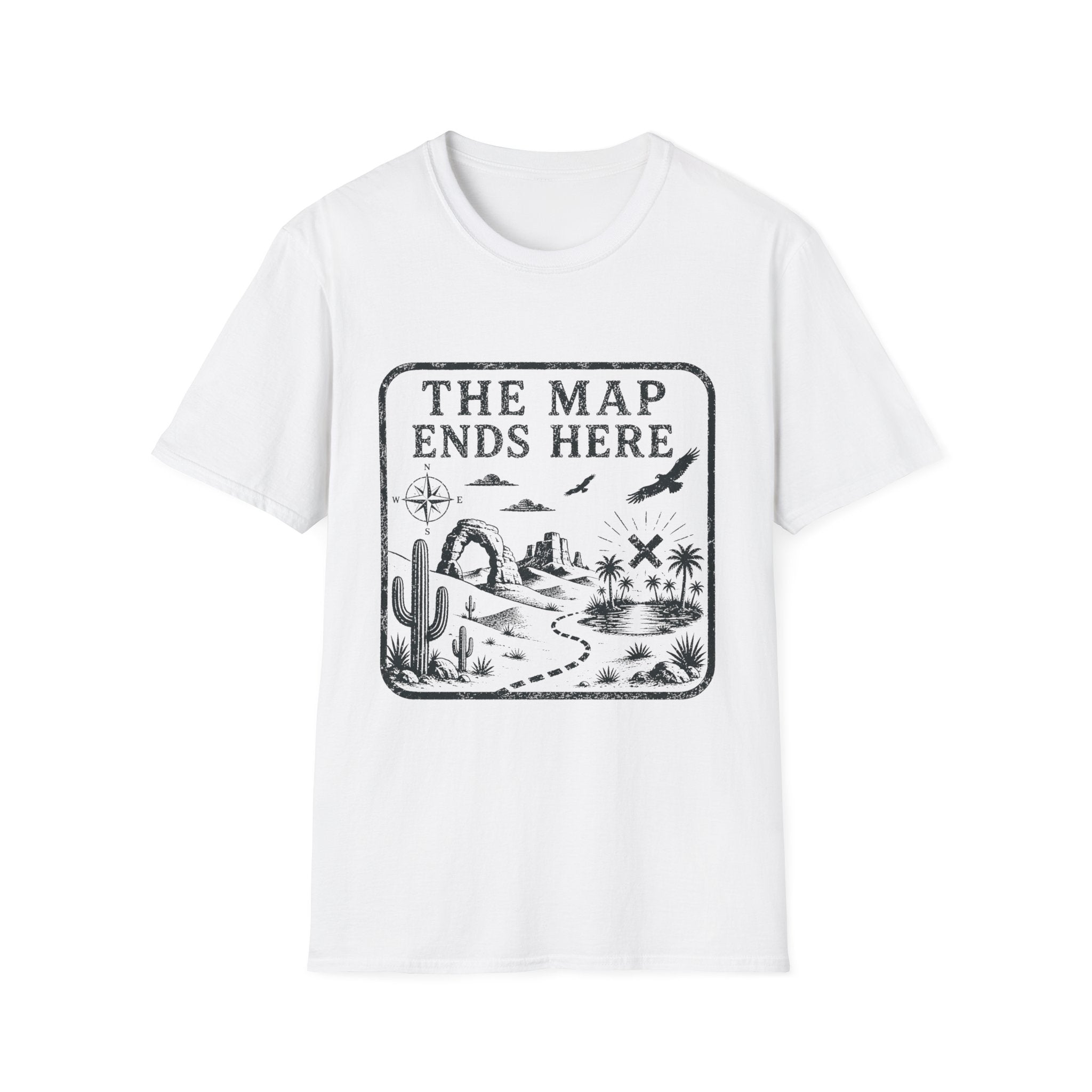 The Map Ends Here Desert Edition T-Shirt