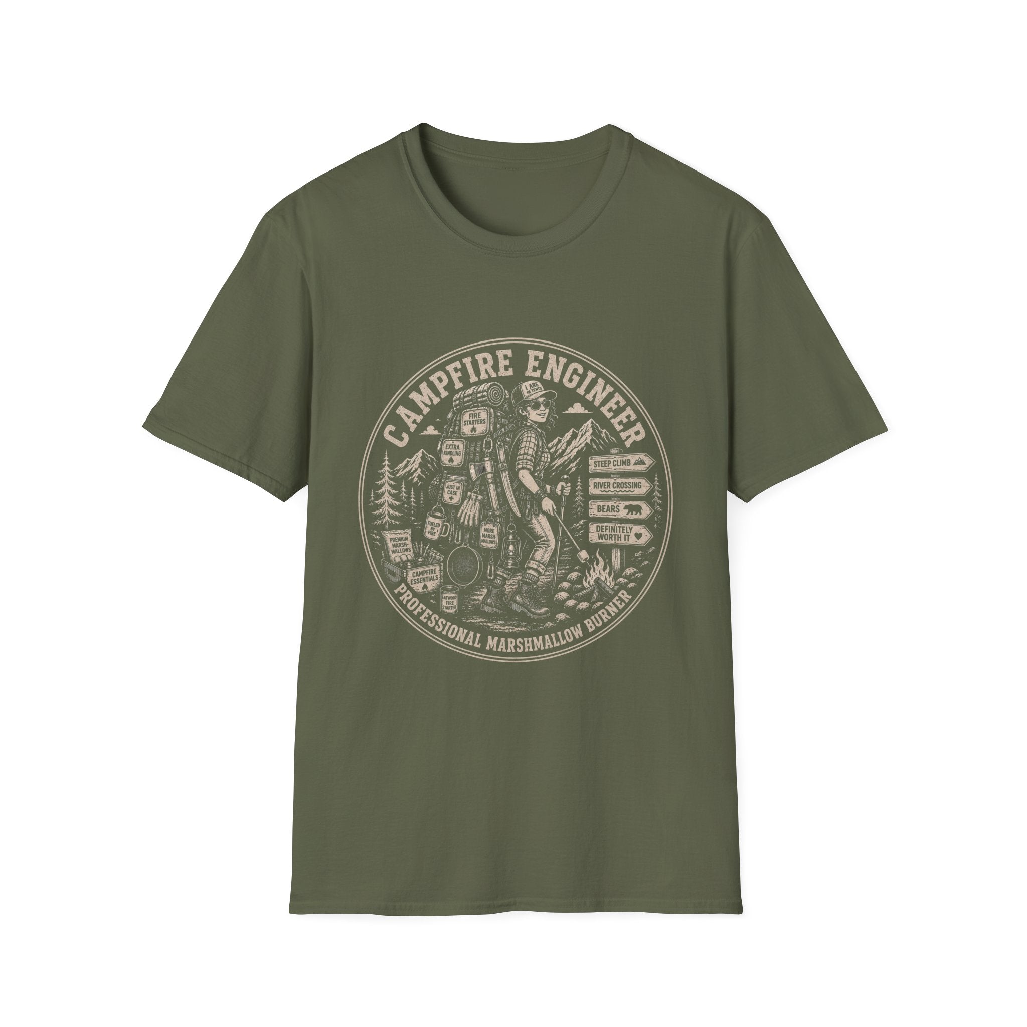 Campfire Engineer T-Shirt