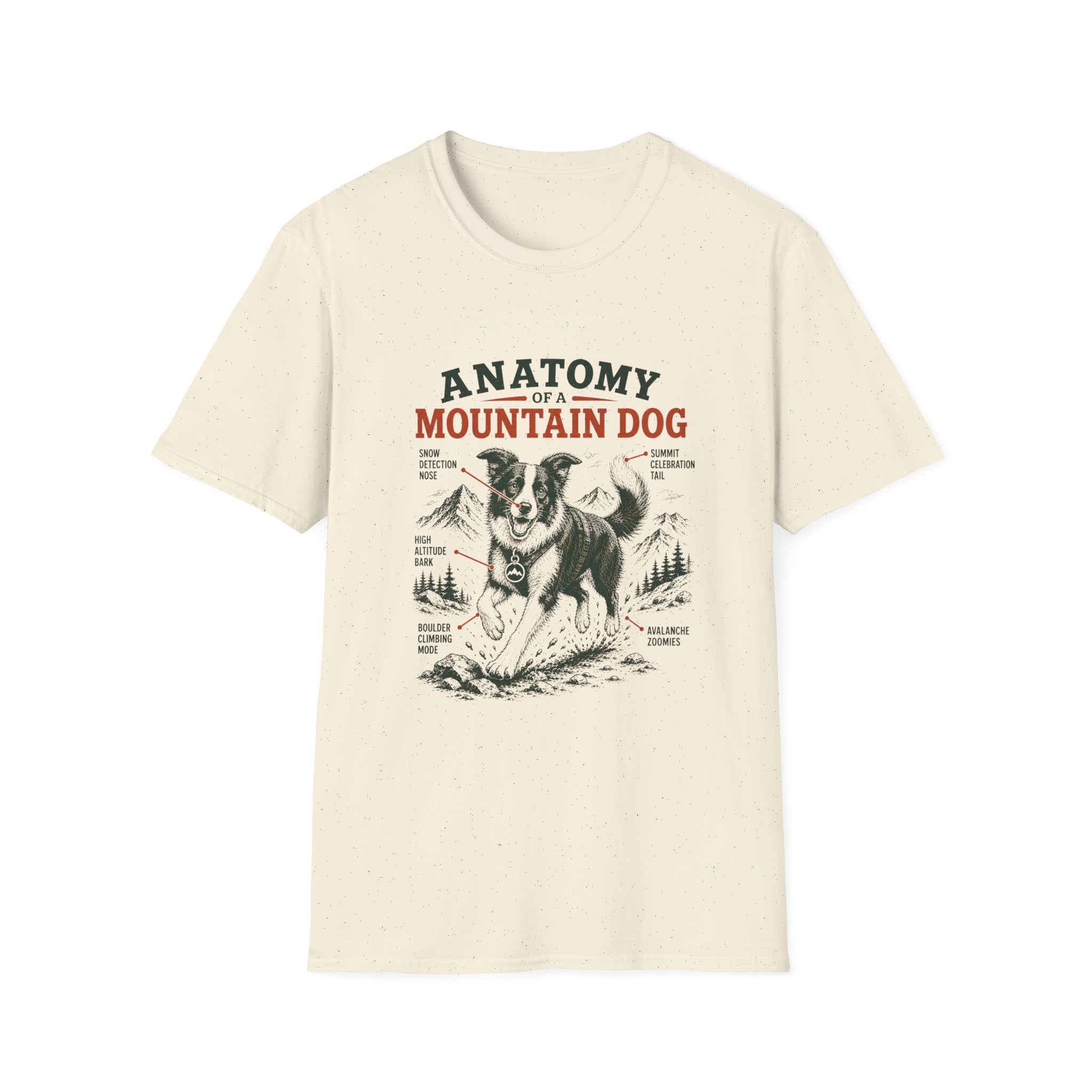 Anatomy of a mountain dog T-Shirt