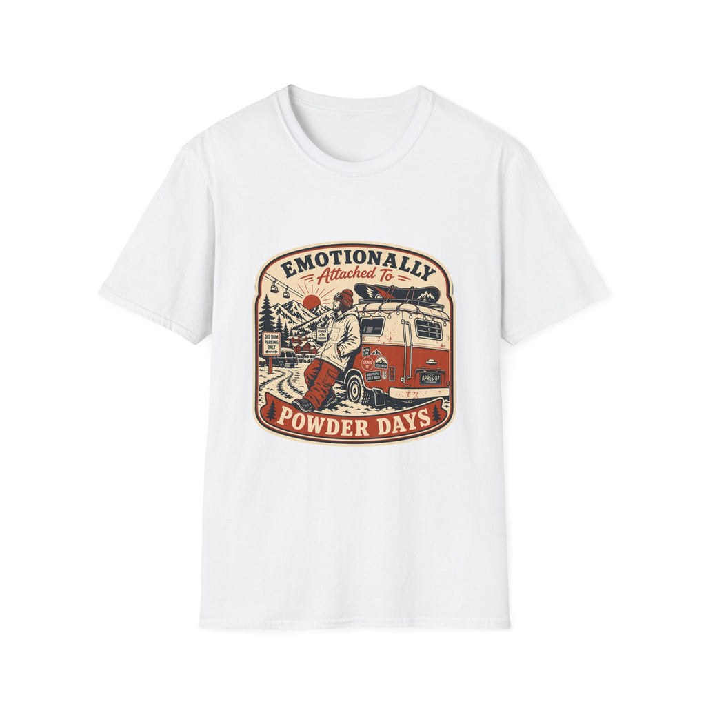 Emotionally attached to powder days T-Shirt