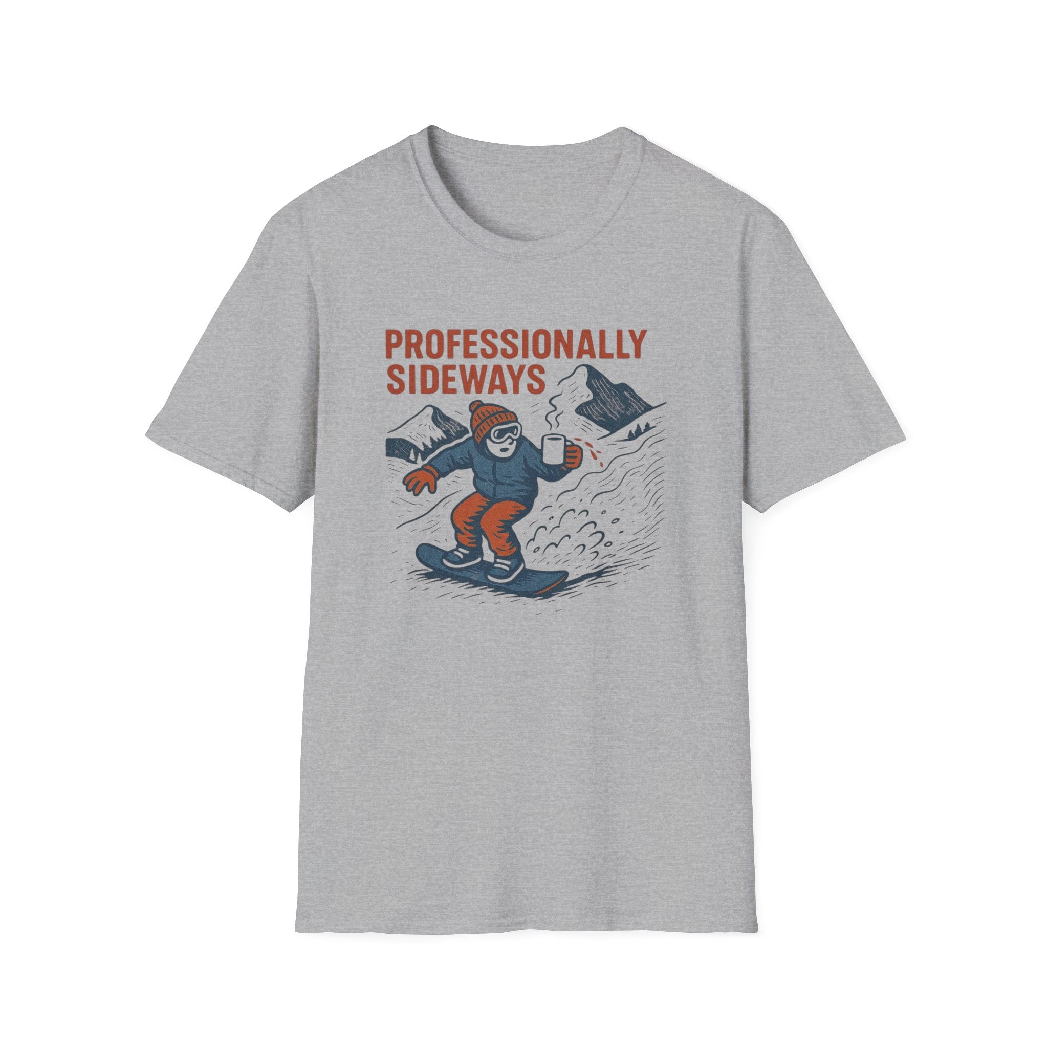 Professionally Sideways Snowboard T-Shirt