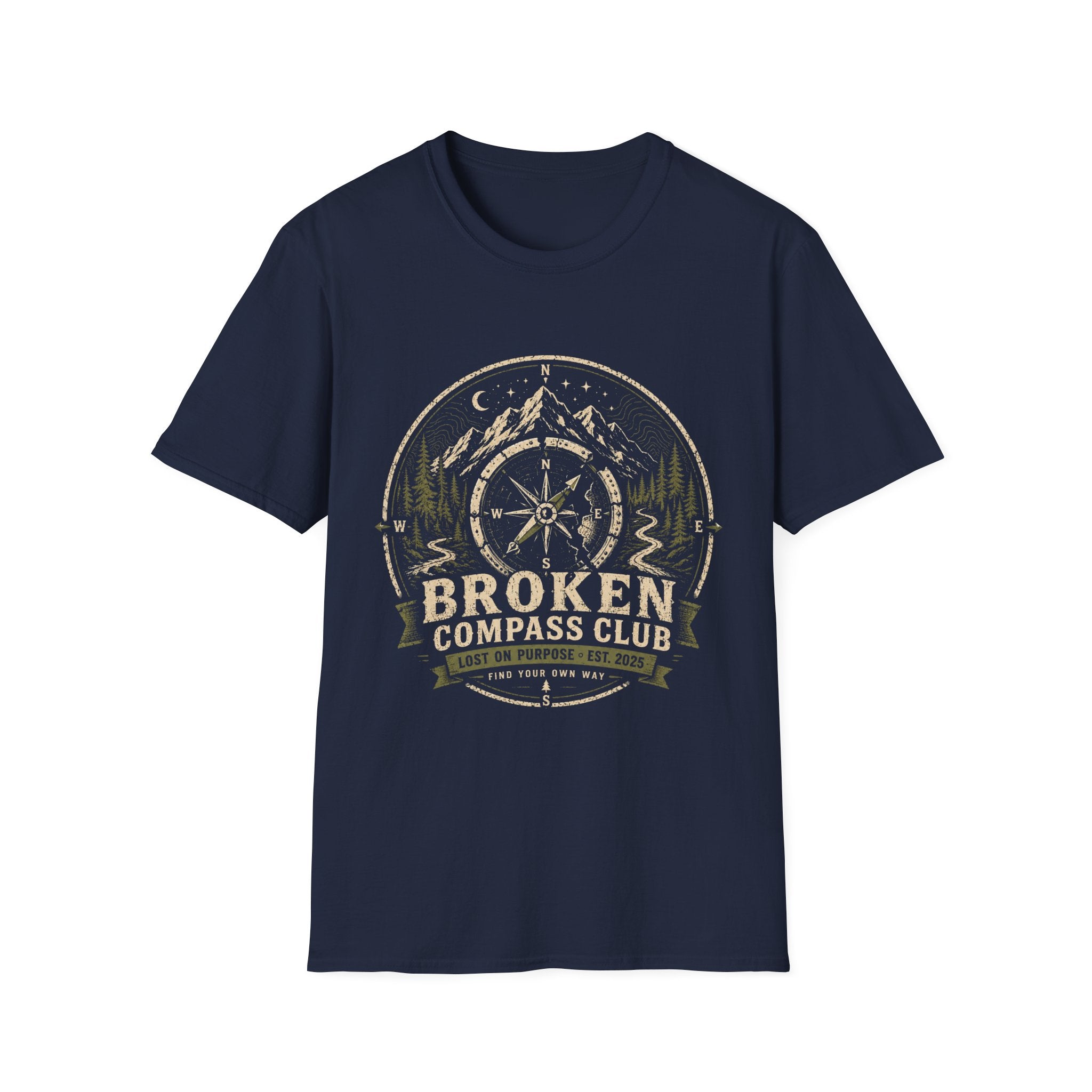 Broken Compass Club 2 T-Shirt