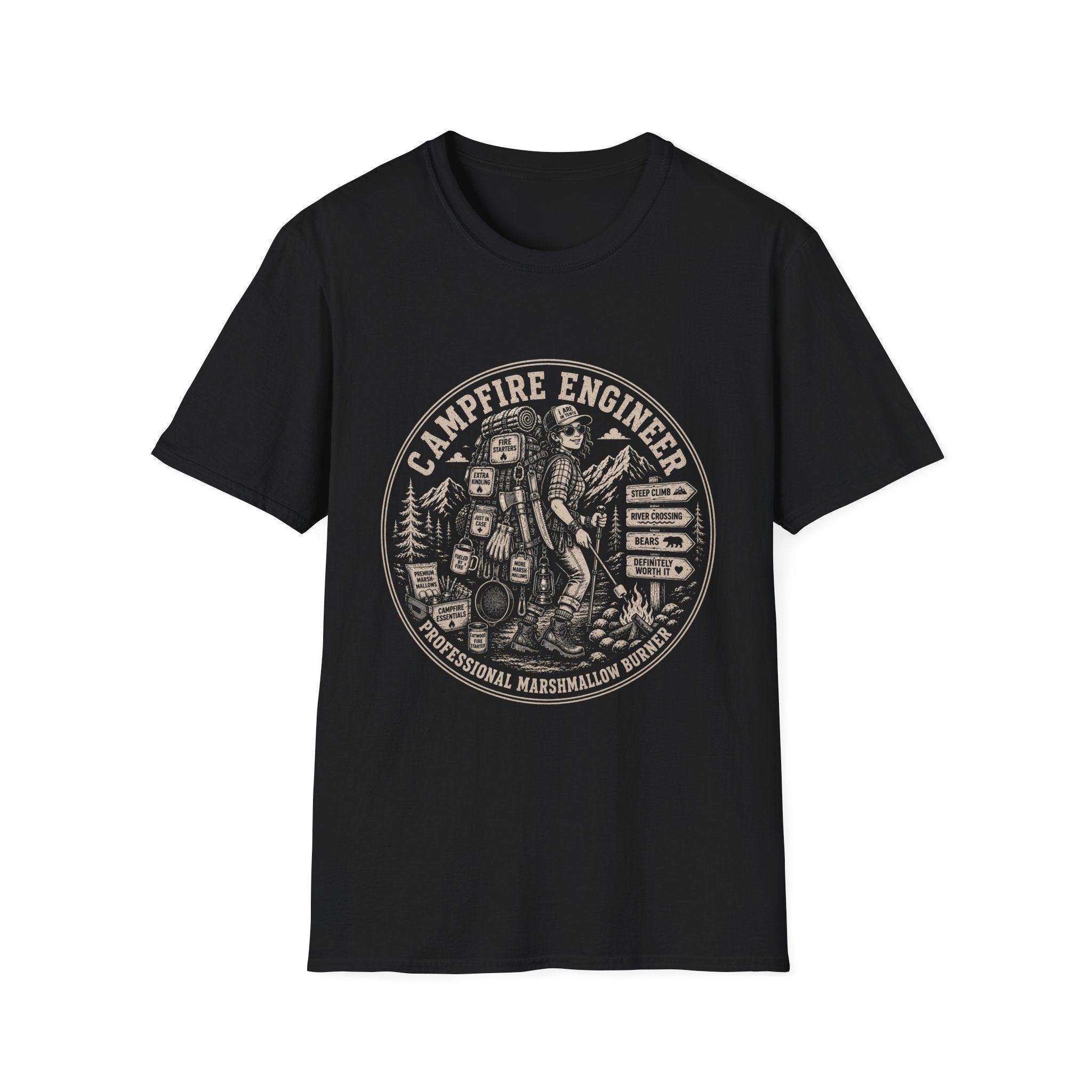 Campfire Engineer T-Shirt