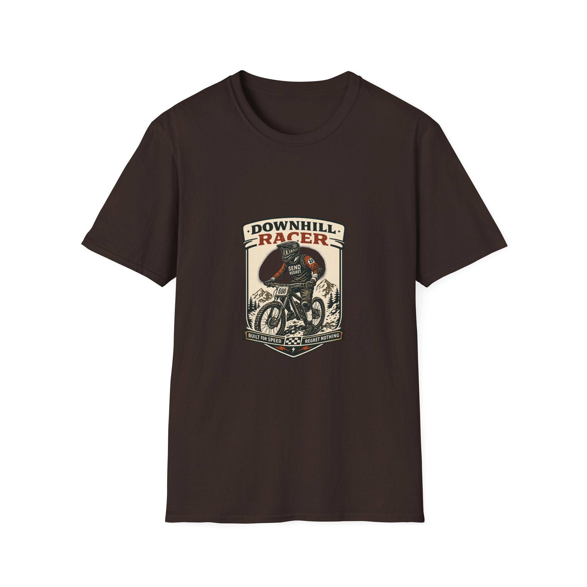 Downhill Racer Badge T-Shirt