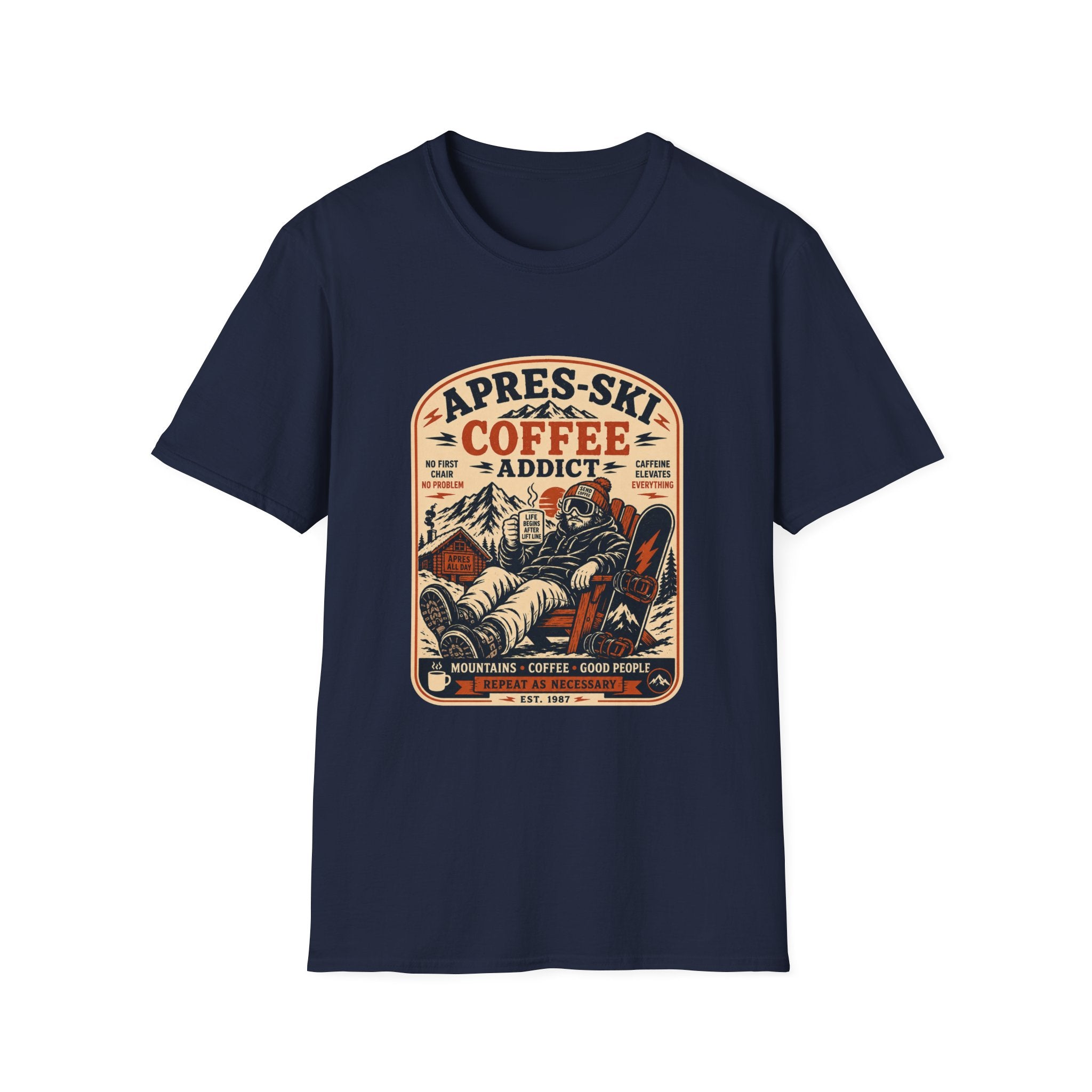 Apres Ski Coffee Addict T-Shirt