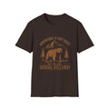 Adventure is  out there brown T-Shirt