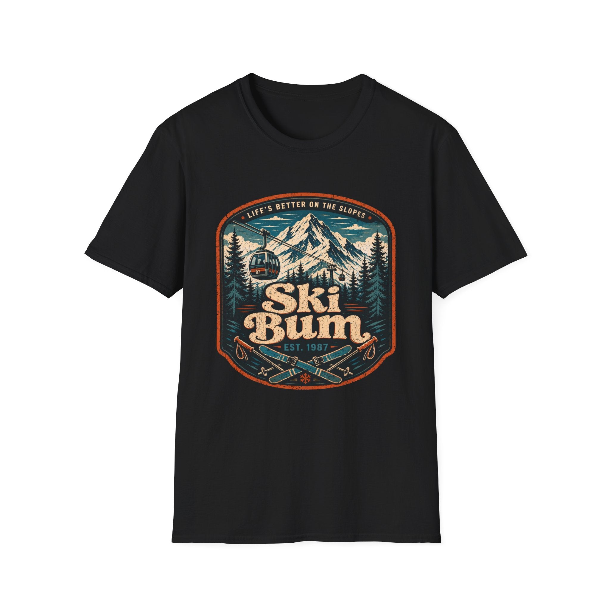 Ski Bum Gondola T-Shirt