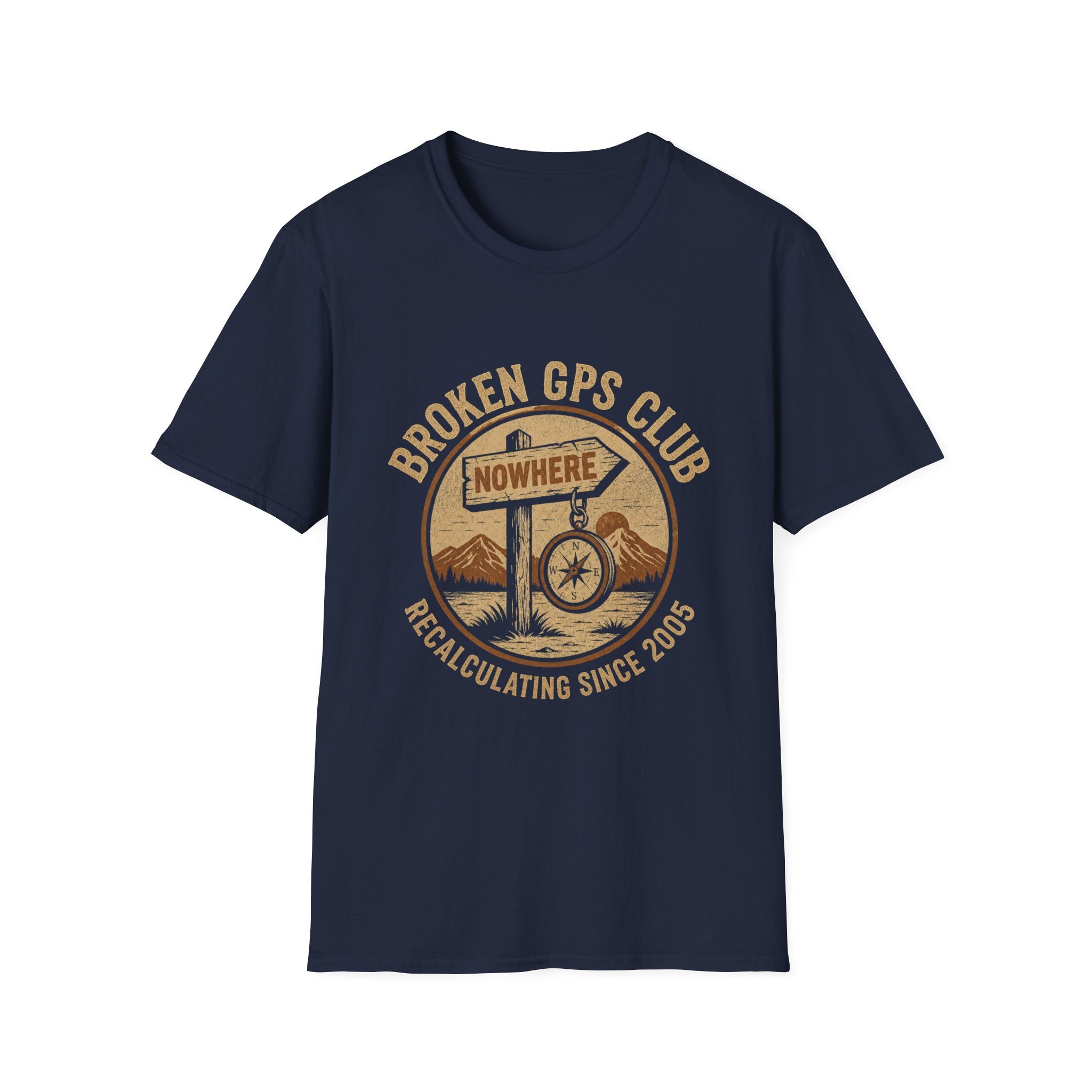 Broken GPS Club T-Shirt