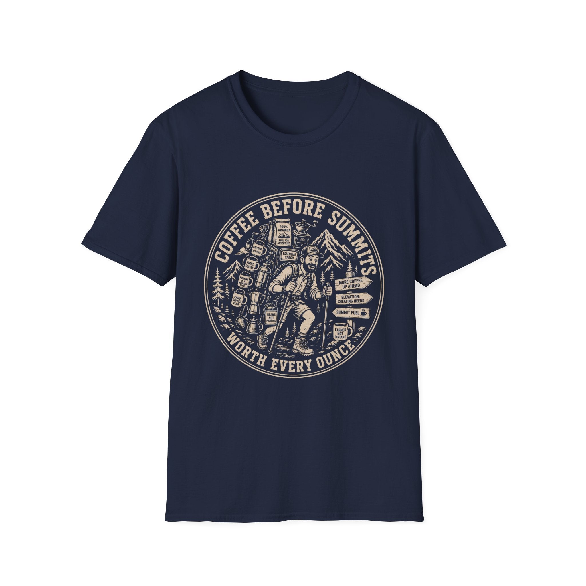 Coffee Before Summits T-Shirt