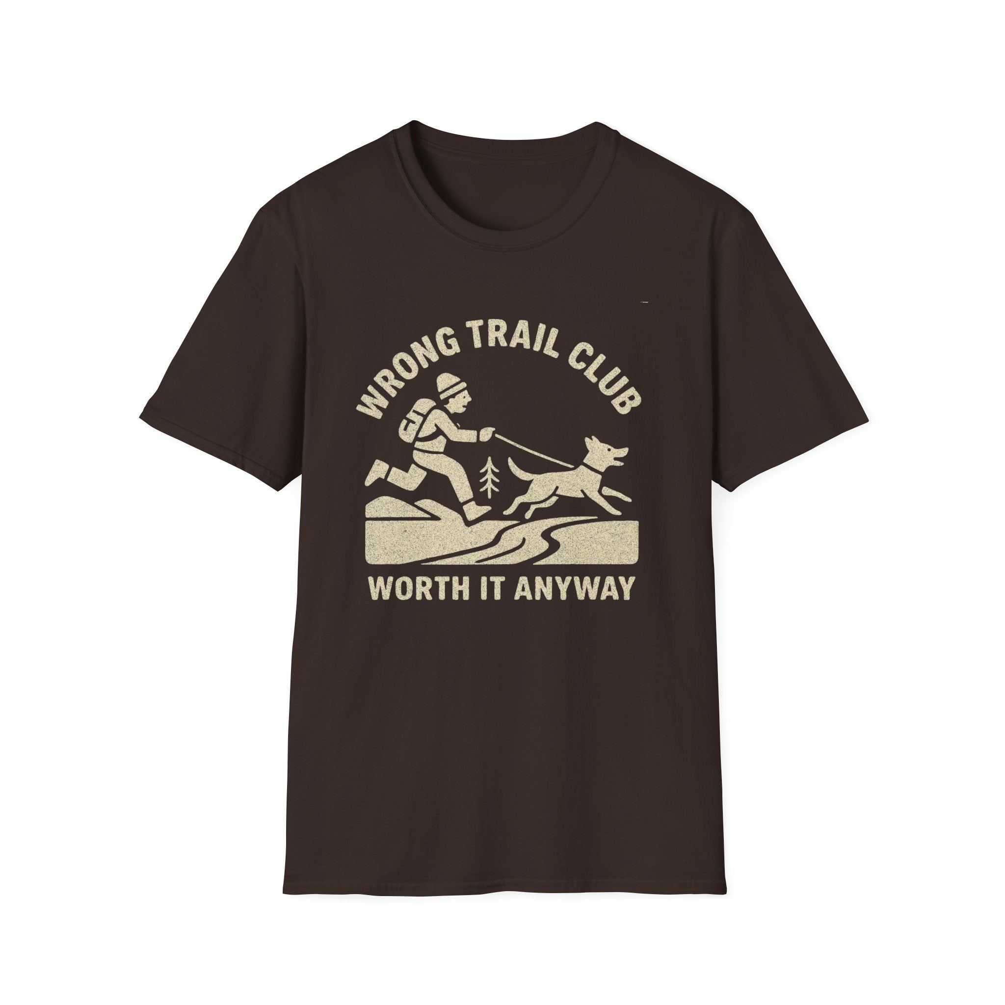 Wrong Trail Club T-Shirt, Worth it anyway