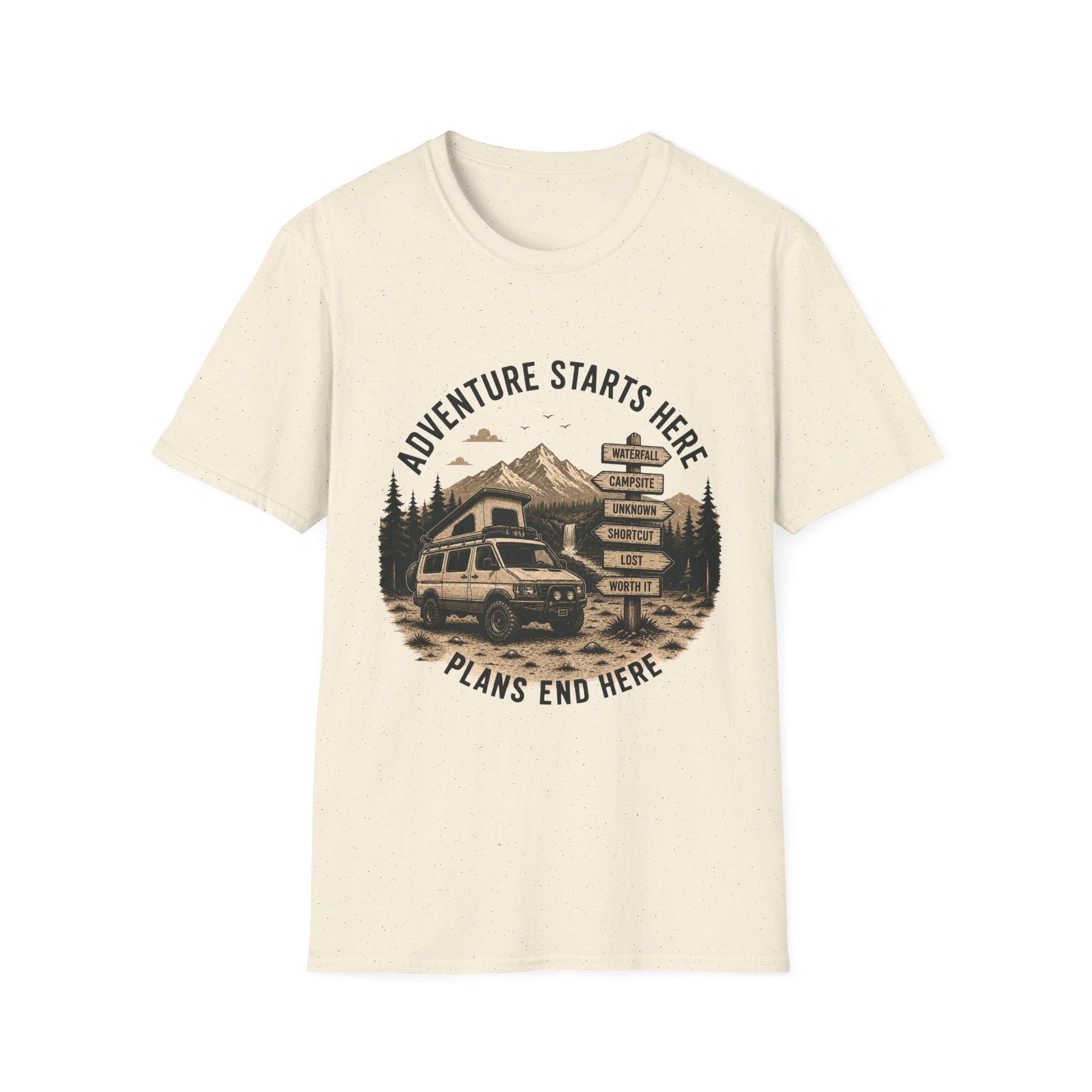 Adventure starts here T-Shirt