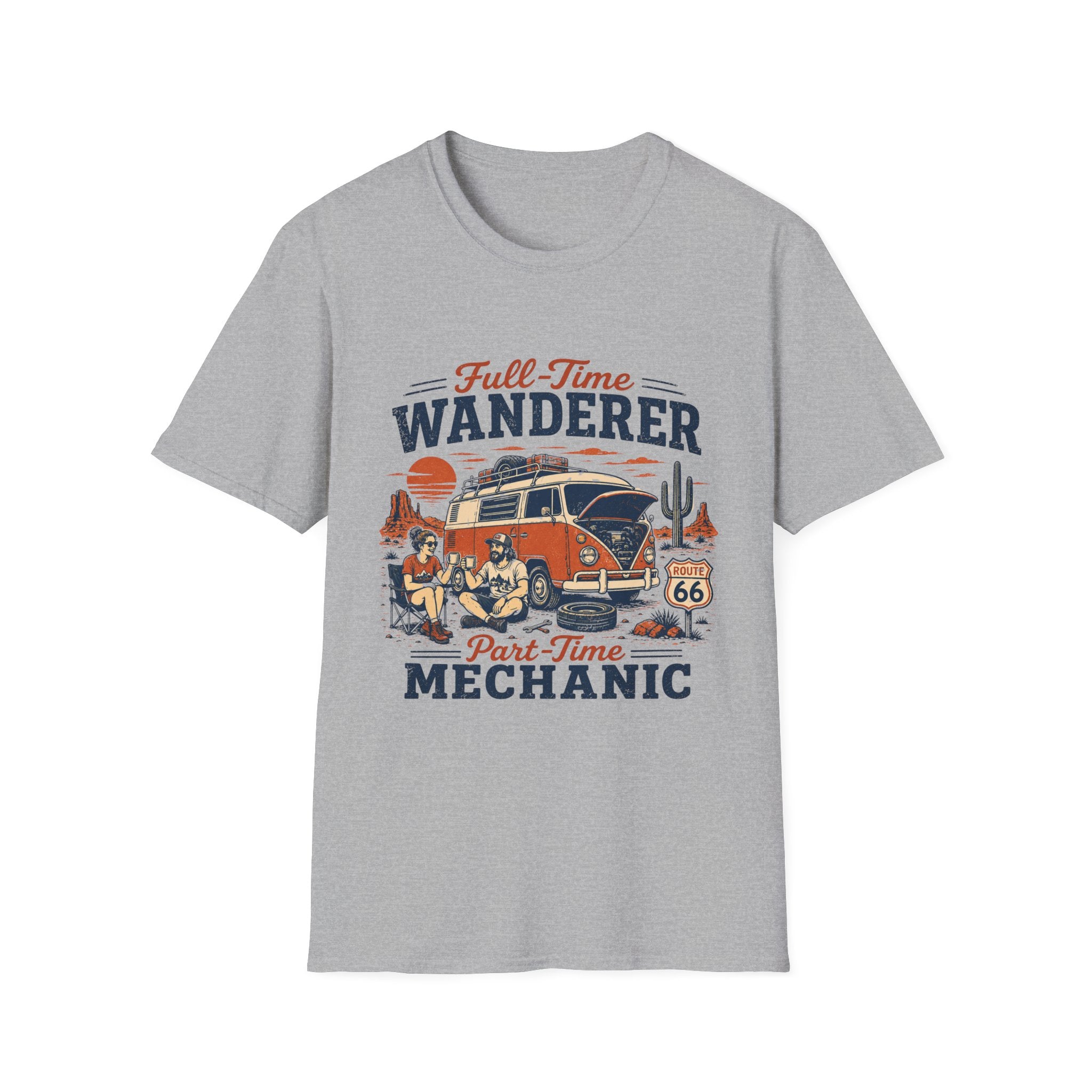 Full time wanderer part time mechanic T-Shirt