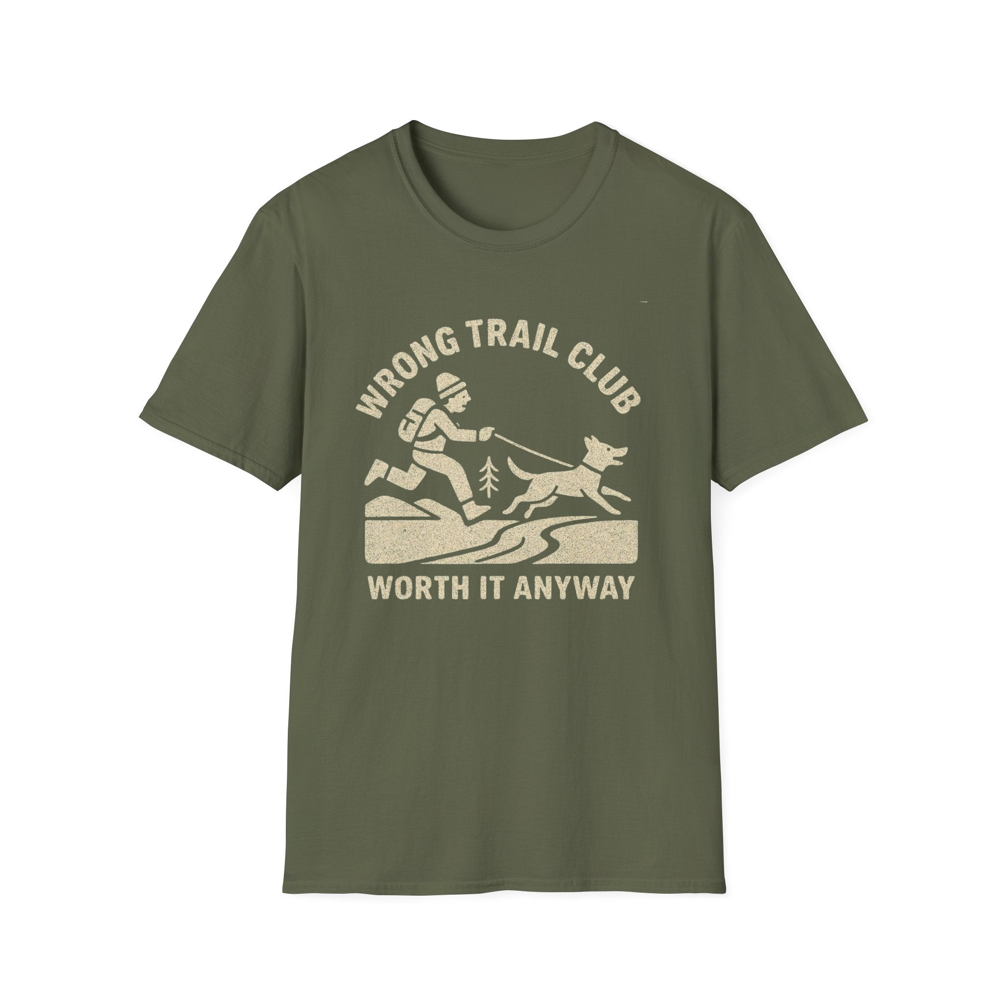 Wrong Trail Club T-Shirt, Worth it anyway