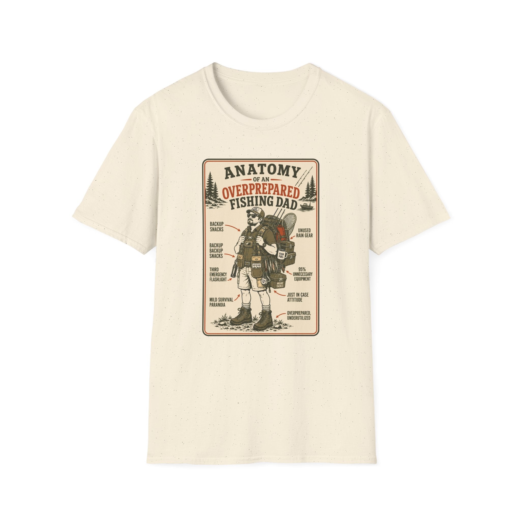 Overprepared Fishing Dad T-Shirt