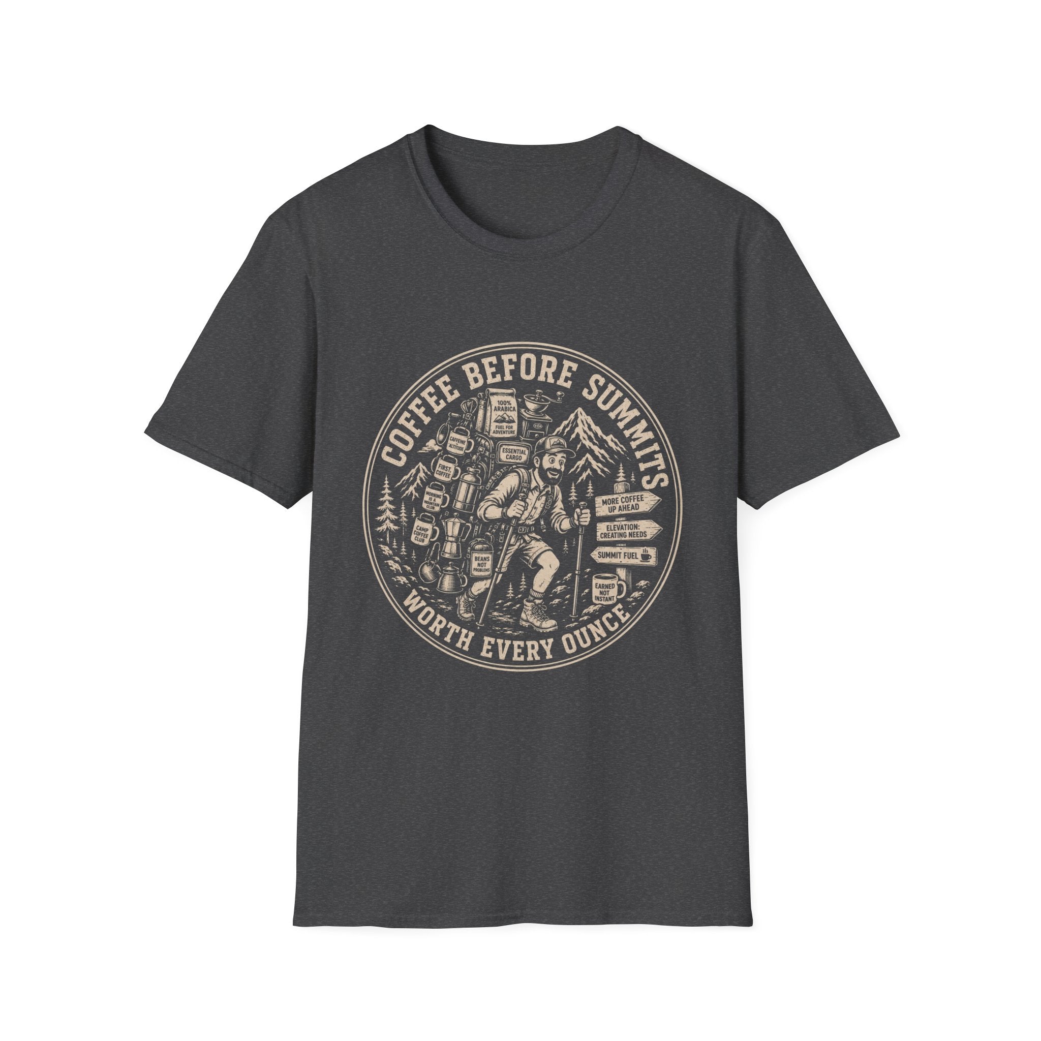 Coffee Before Summits T-Shirt