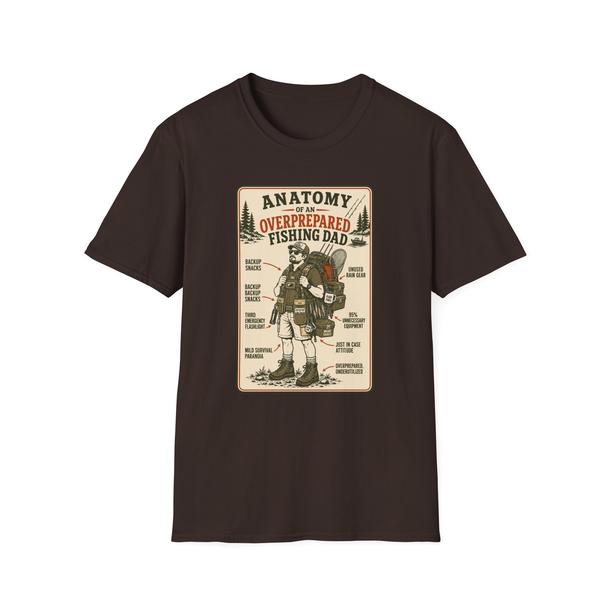 Overprepared Fishing Dad T-Shirt