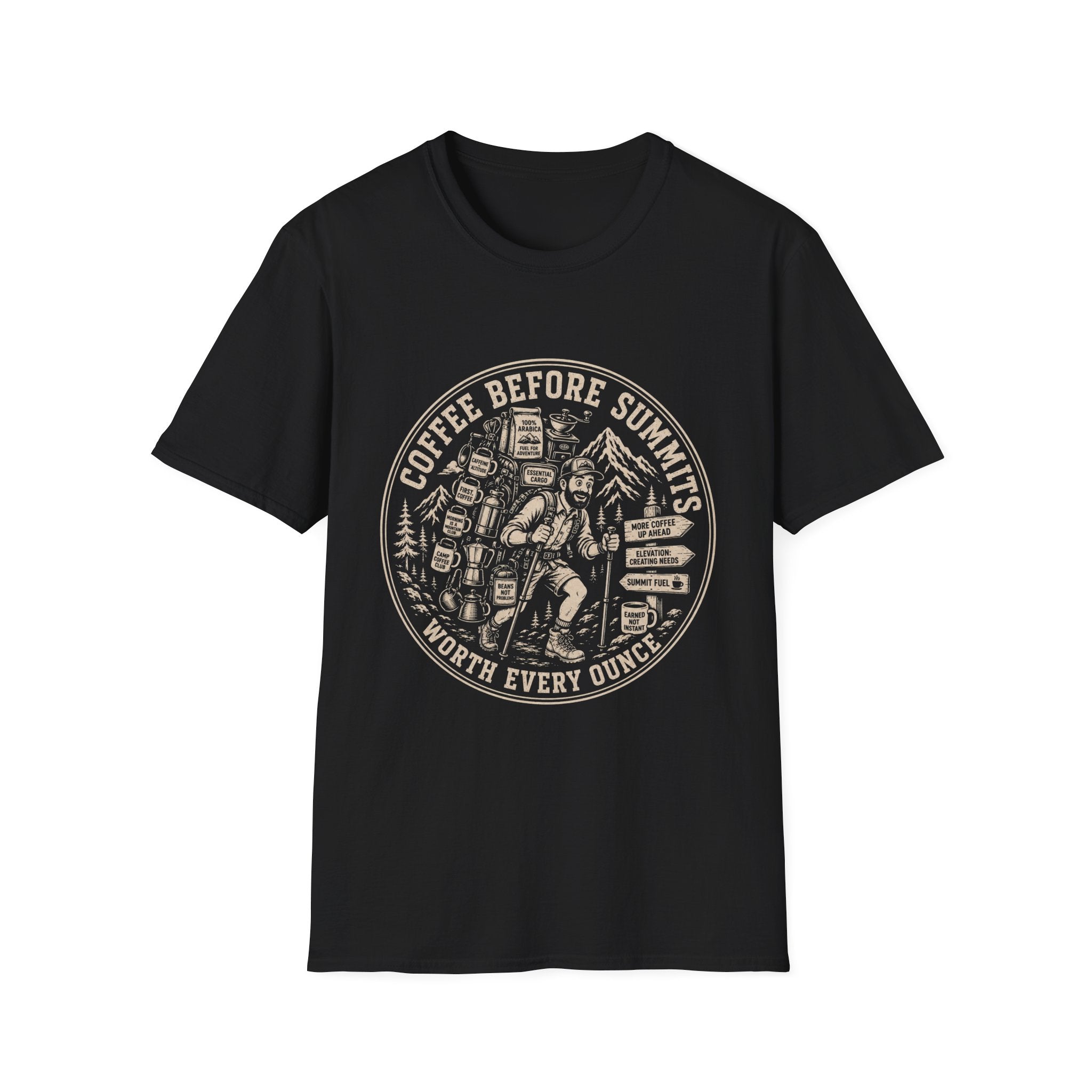 Coffee Before Summits T-Shirt