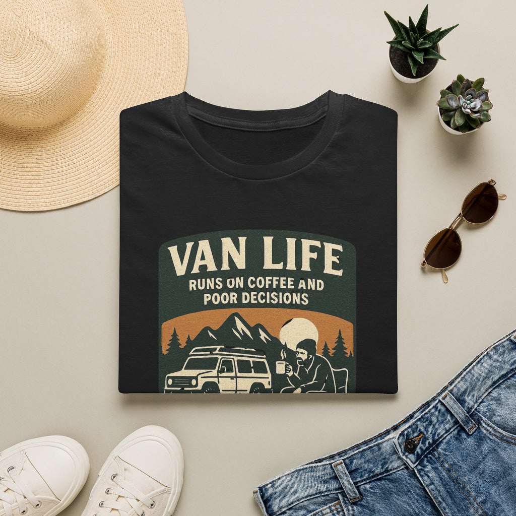 Van Life Runs on Coffee T-Shirt