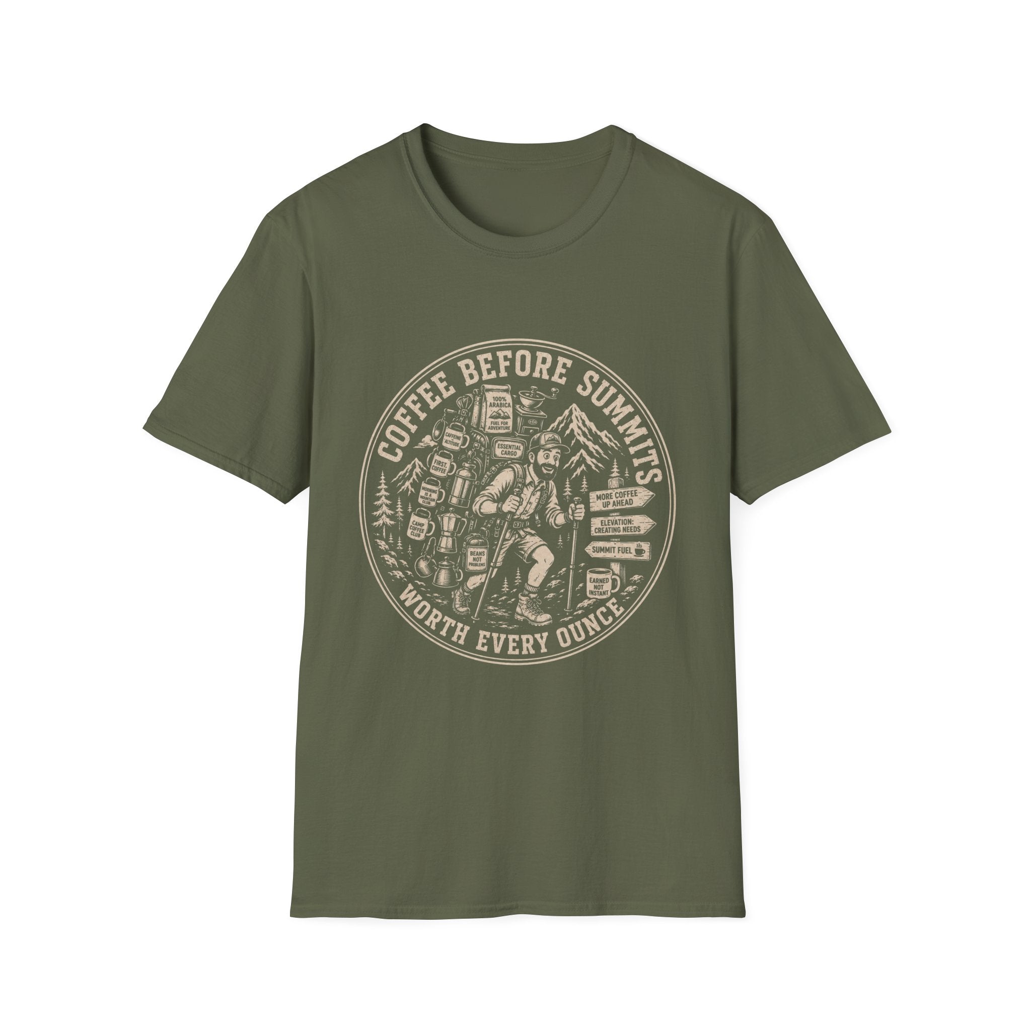 Coffee Before Summits T-Shirt