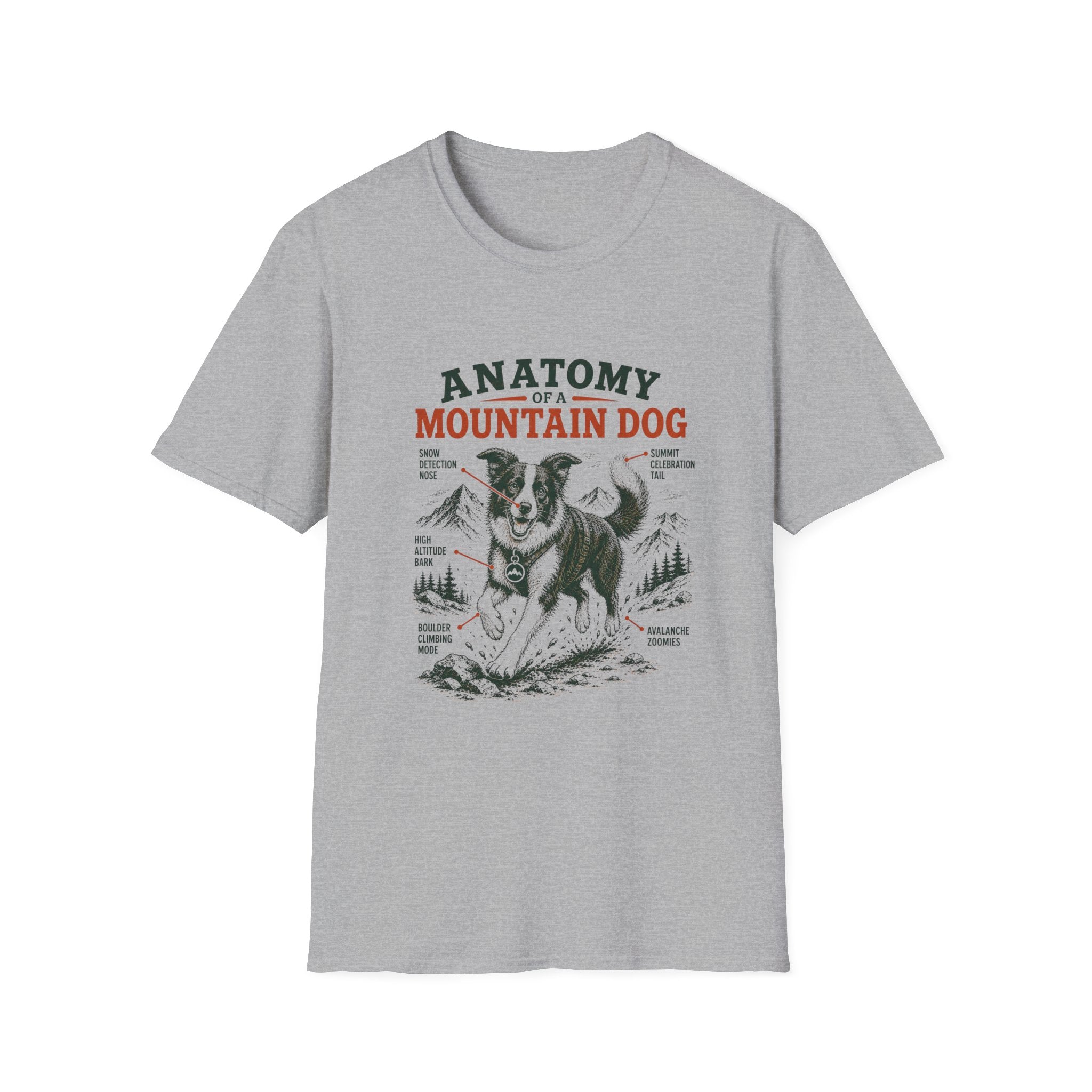Anatomy of a mountain dog T-Shirt