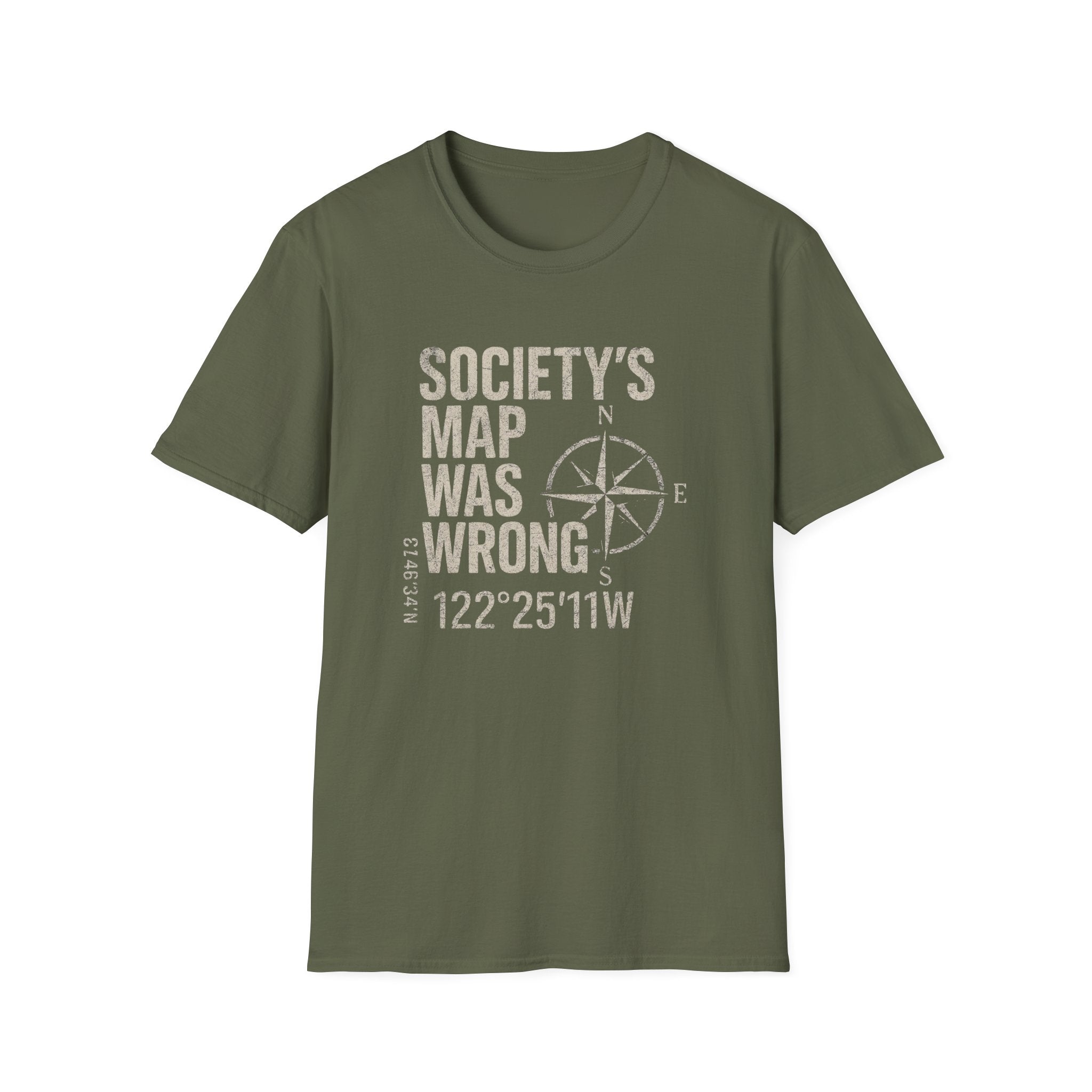 Societys map was wrong T-Shirt
