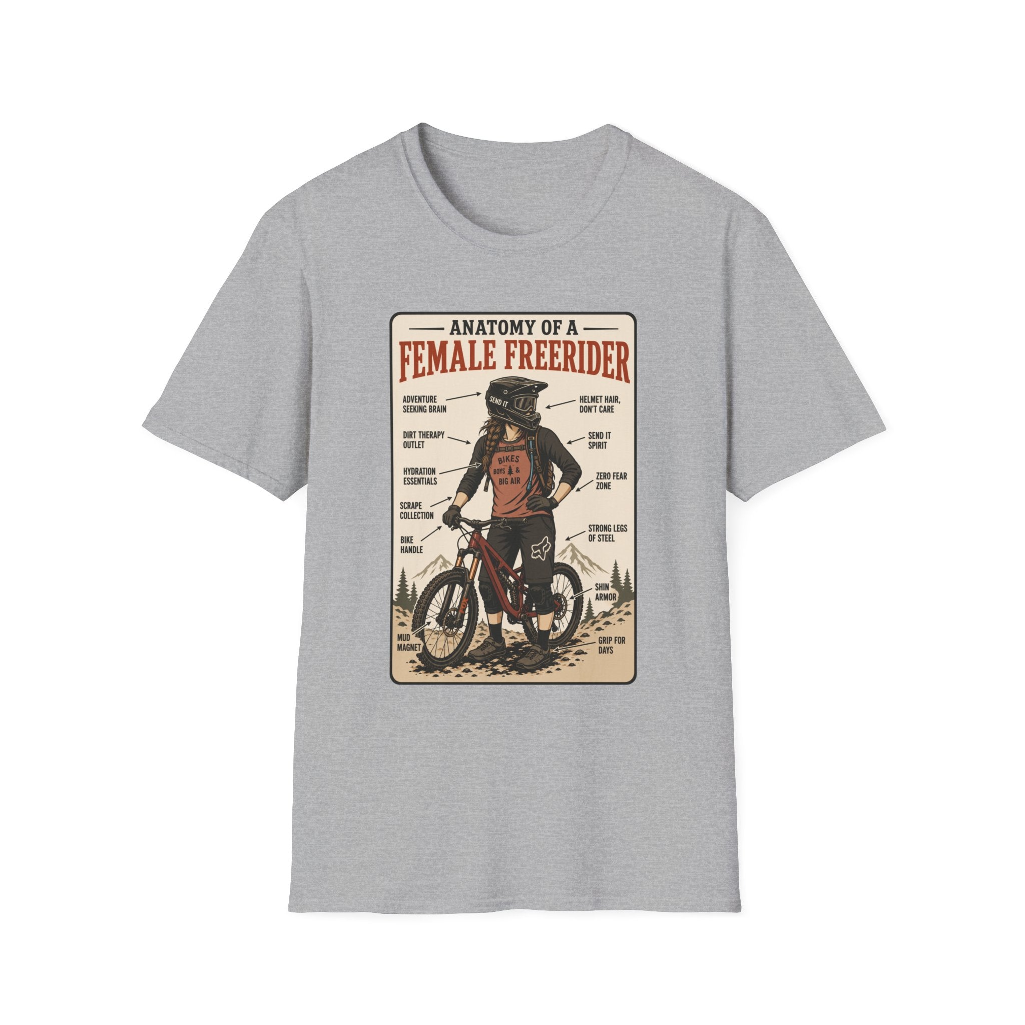 Female Freerider Colour Light T-Shirt