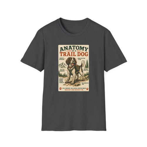 Anatomy of a Trail Dog Springer Spaniel T-Shirt