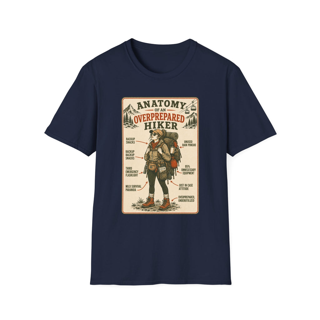 Anatomy of an Overprepared HIker T-Shirt