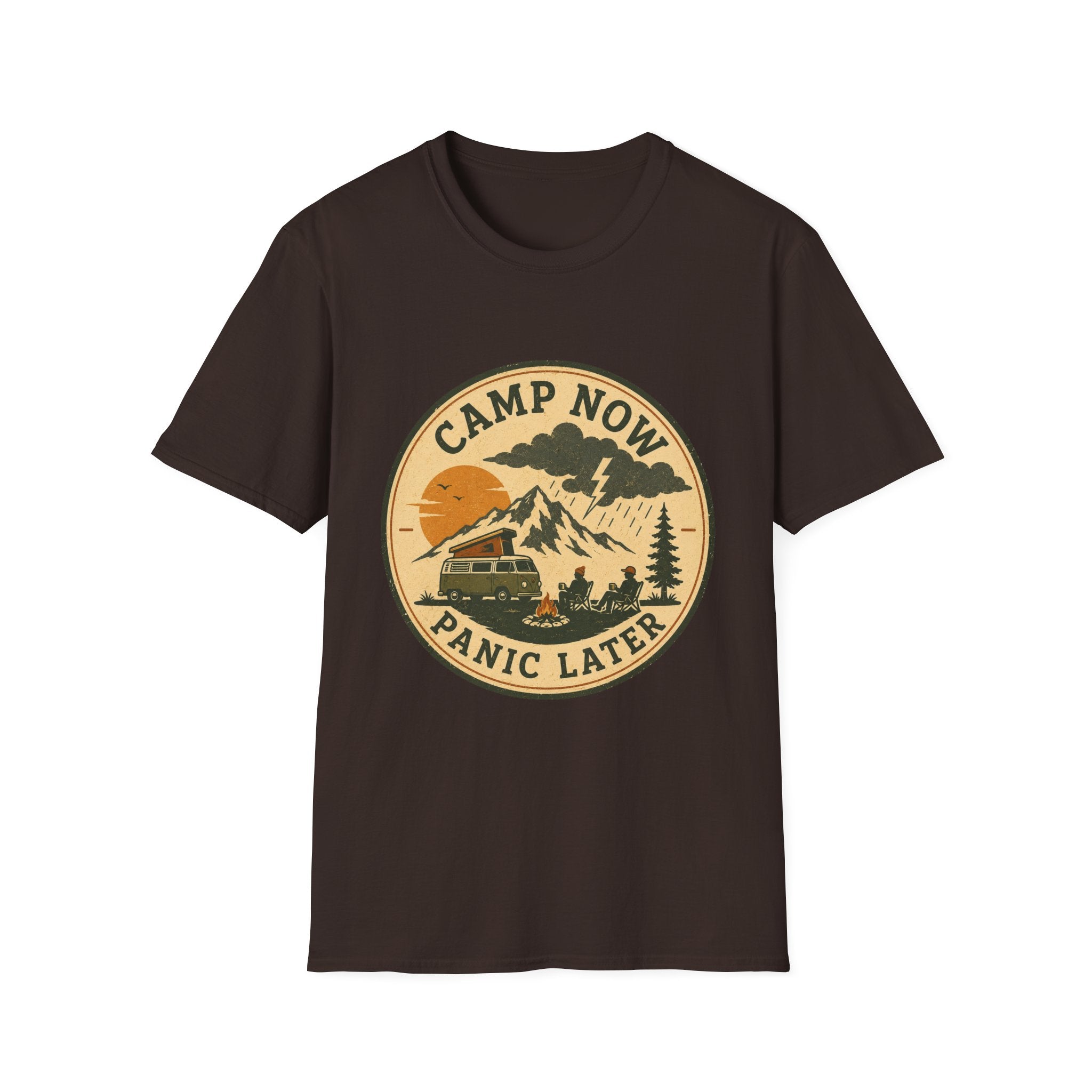 Camp Now Panic LaterT-Shirt