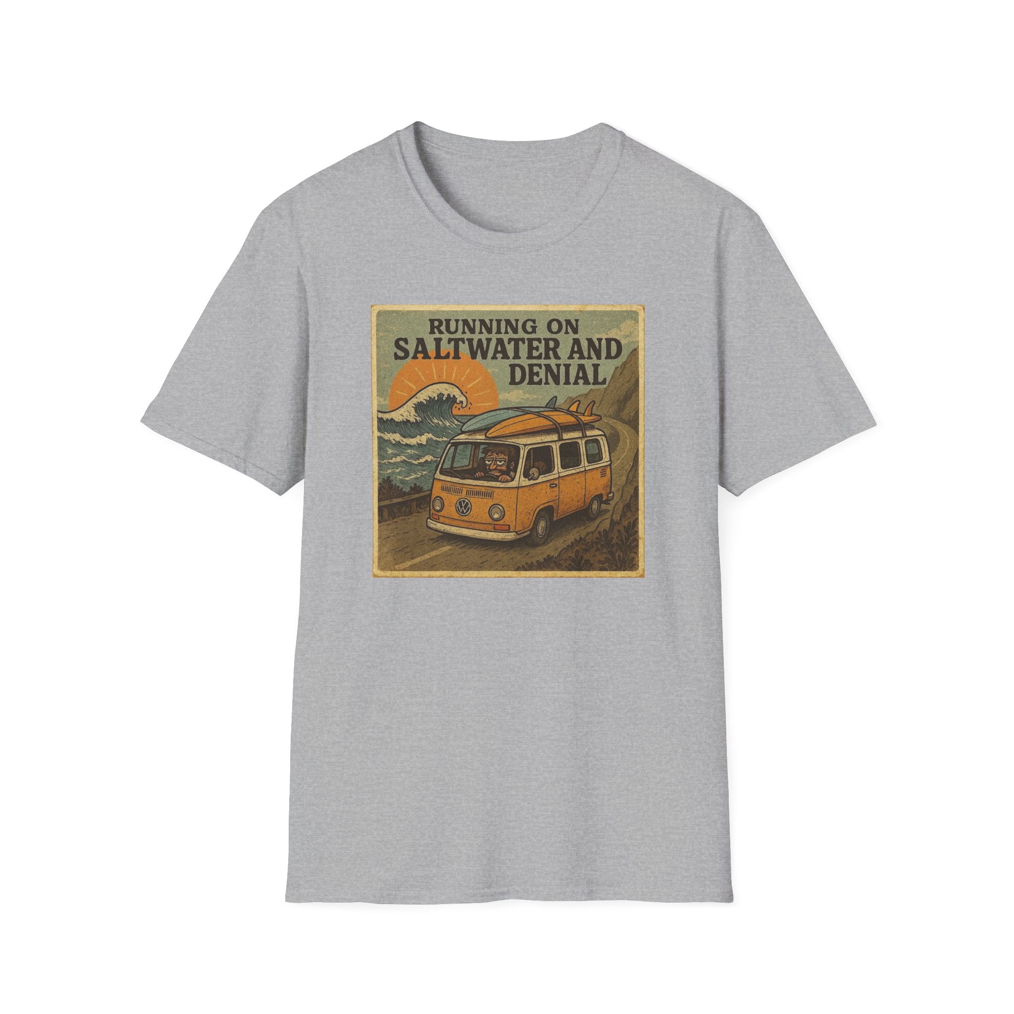 Running on Saltwater and Denial T-Shirt