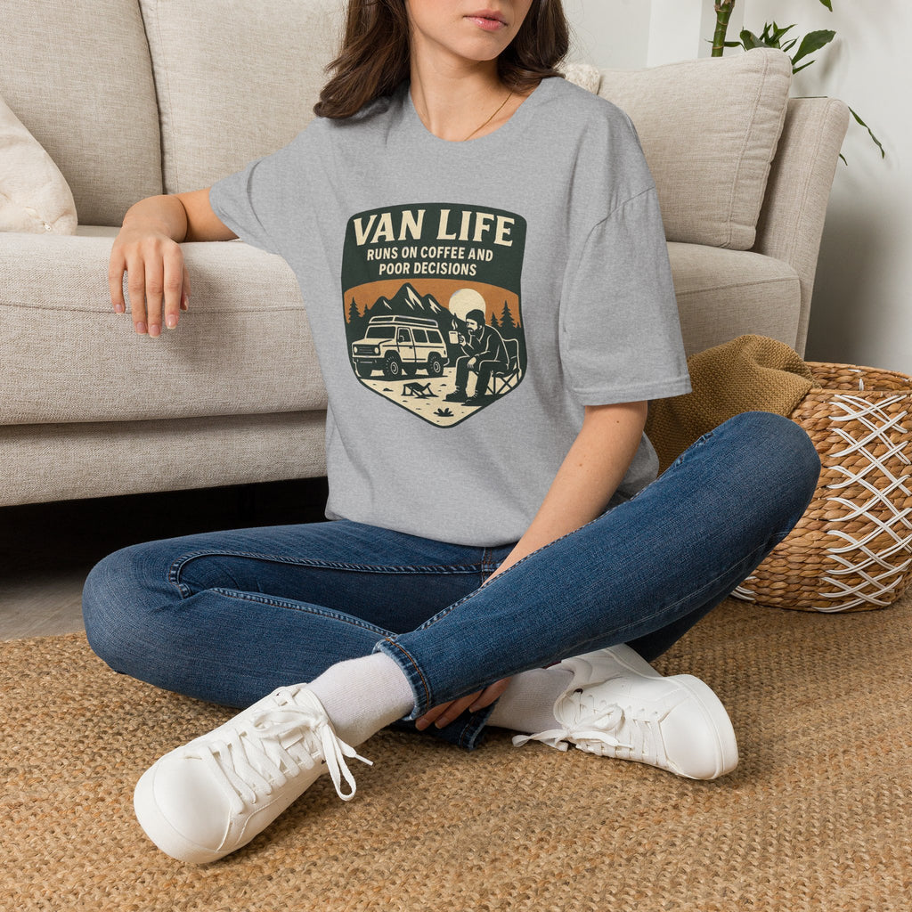 Van Life Runs on Coffee T-Shirt