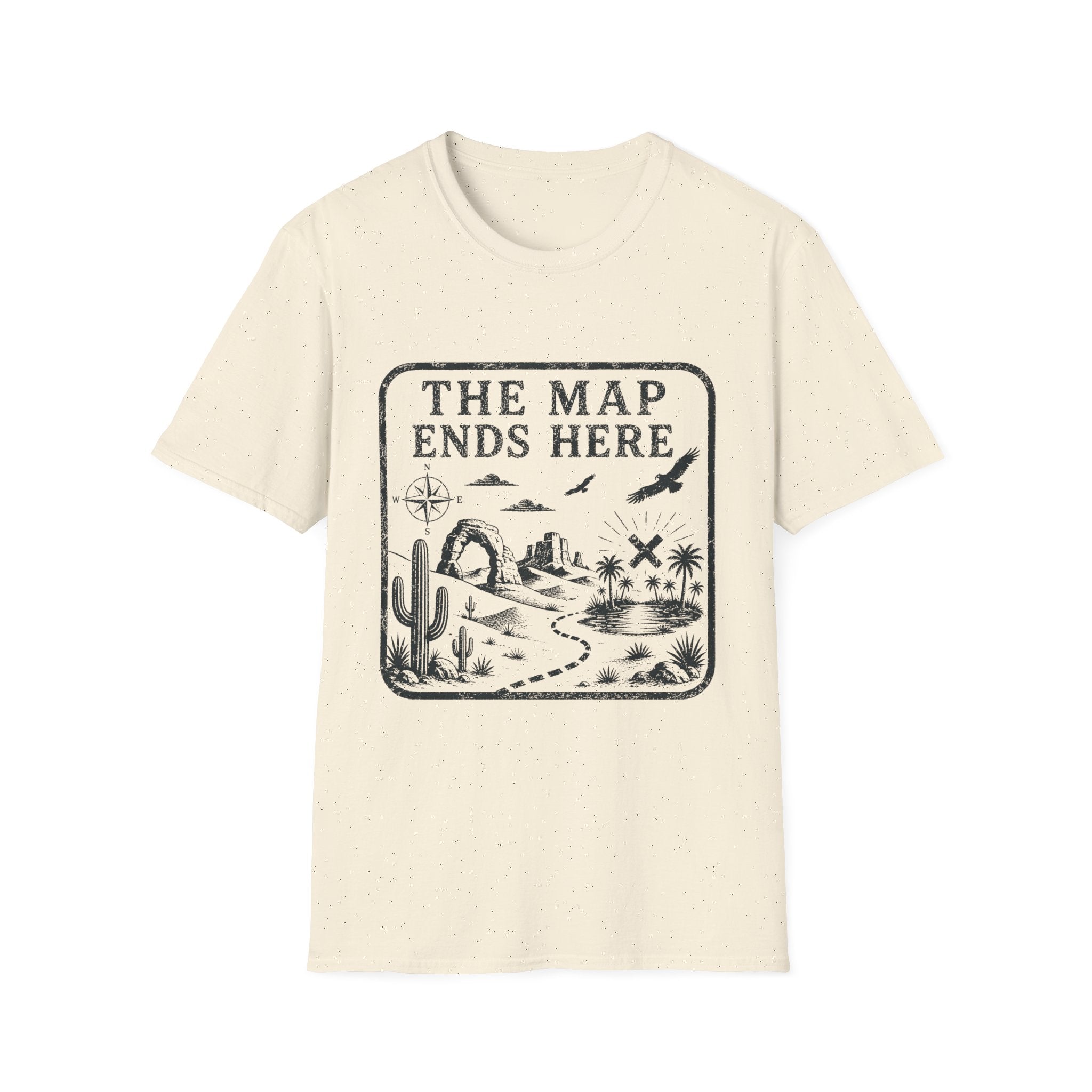 The Map Ends Here Desert Edition T-Shirt