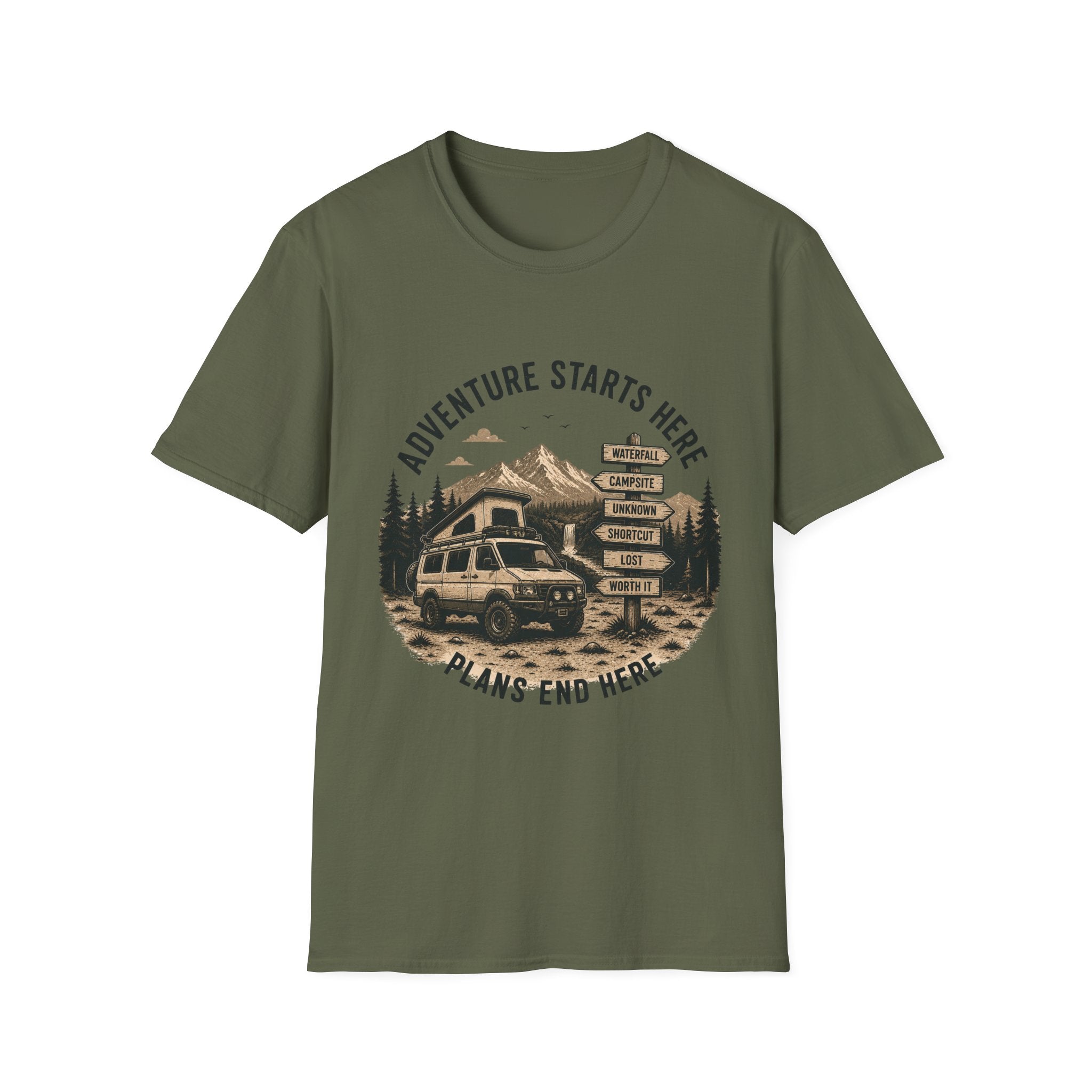 Adventure starts here T-Shirt