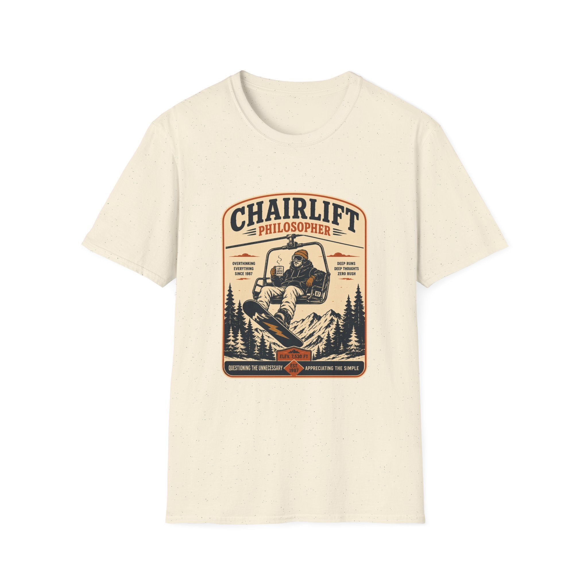 Chairlift Philosopher T-Shirt