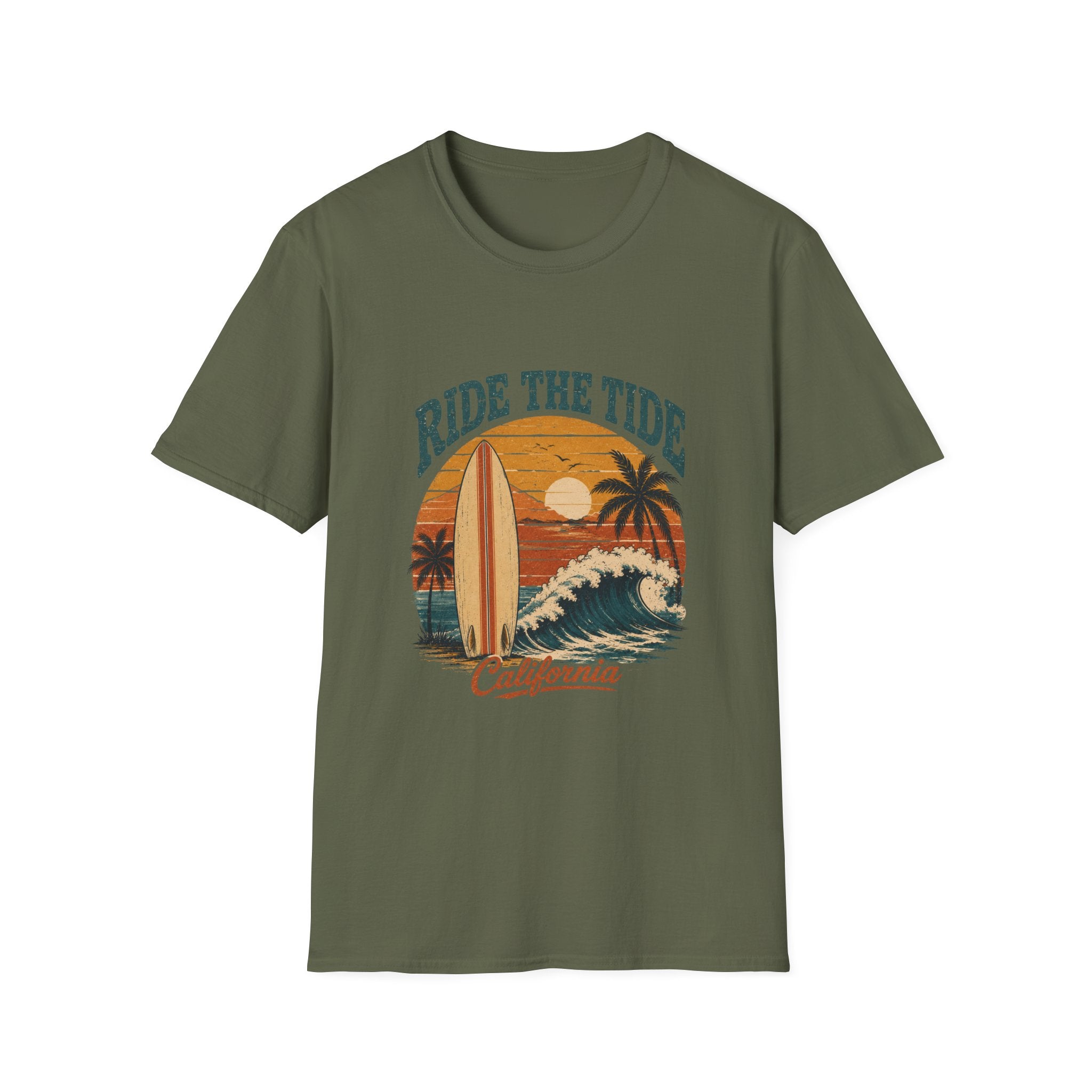 Ride the Tide California T-Shirt