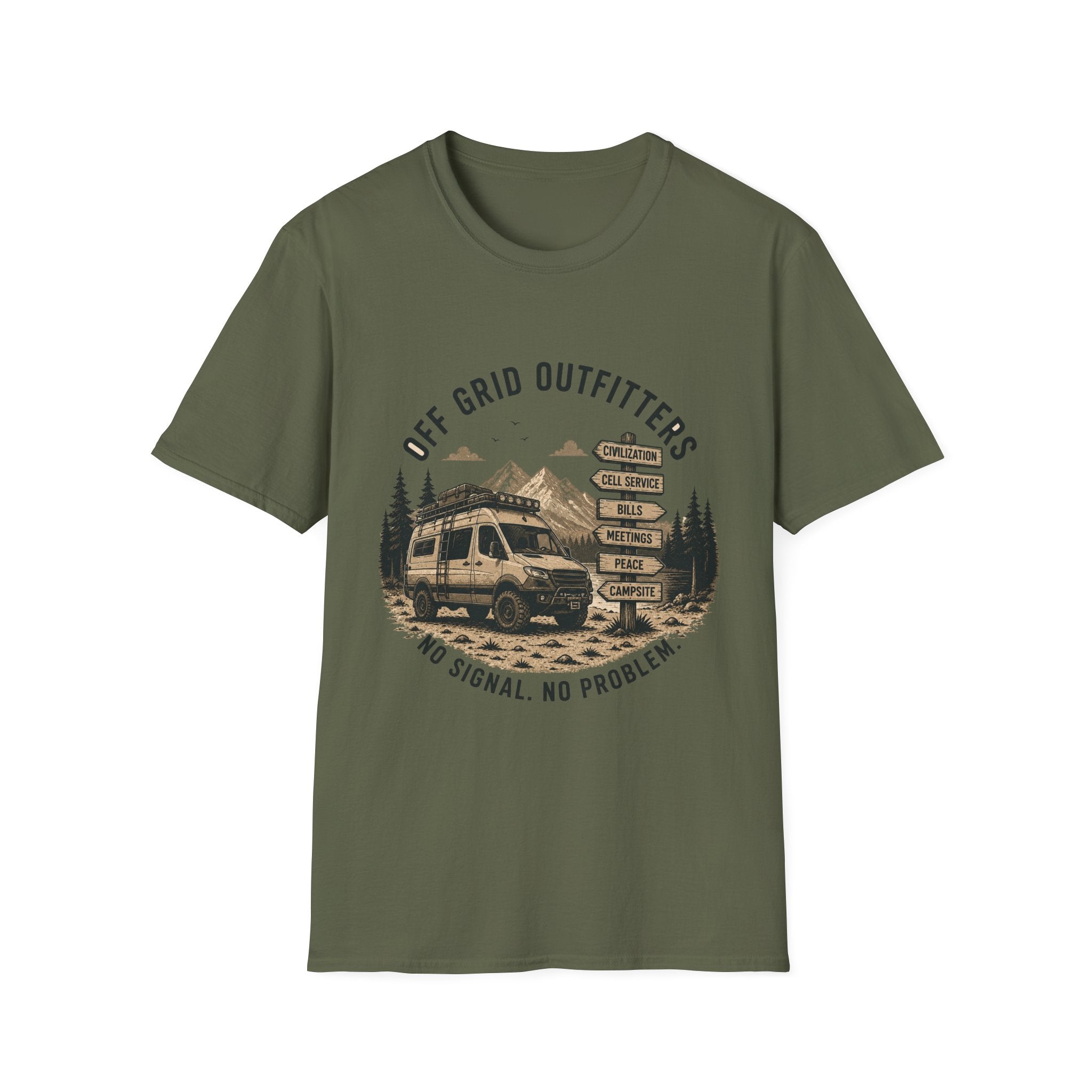 Off grid outfitters T-Shirt