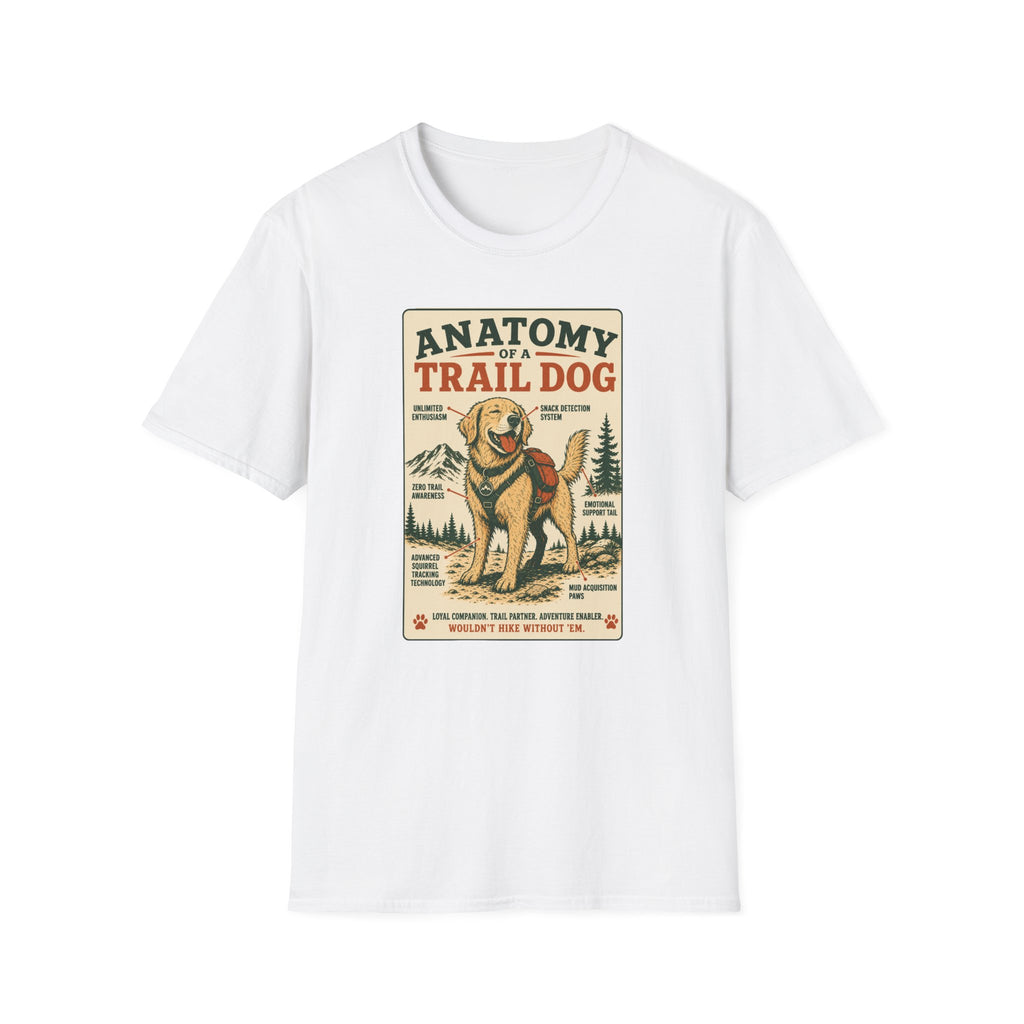 Anatomy of a Trail Dog Labrador T-Shirt