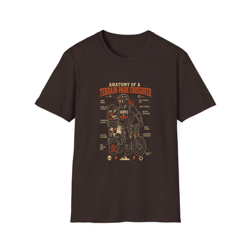 Anatomy of a Terrain Park Crossover T-Shirt