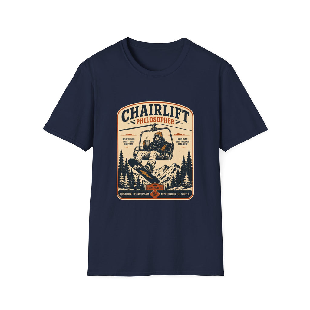 Chairlift Philosopher T-Shirt
