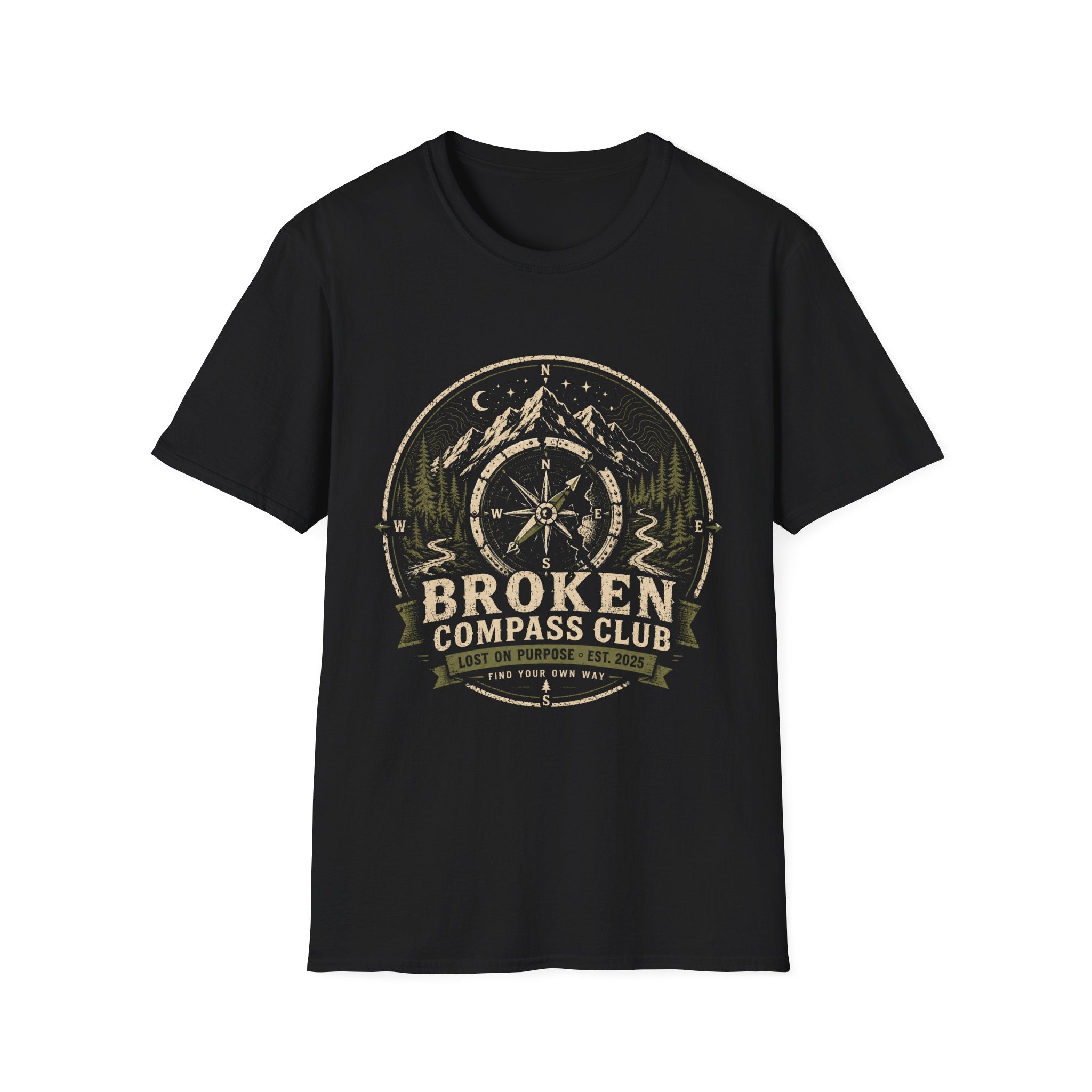Broken Compass Club 2 T-Shirt