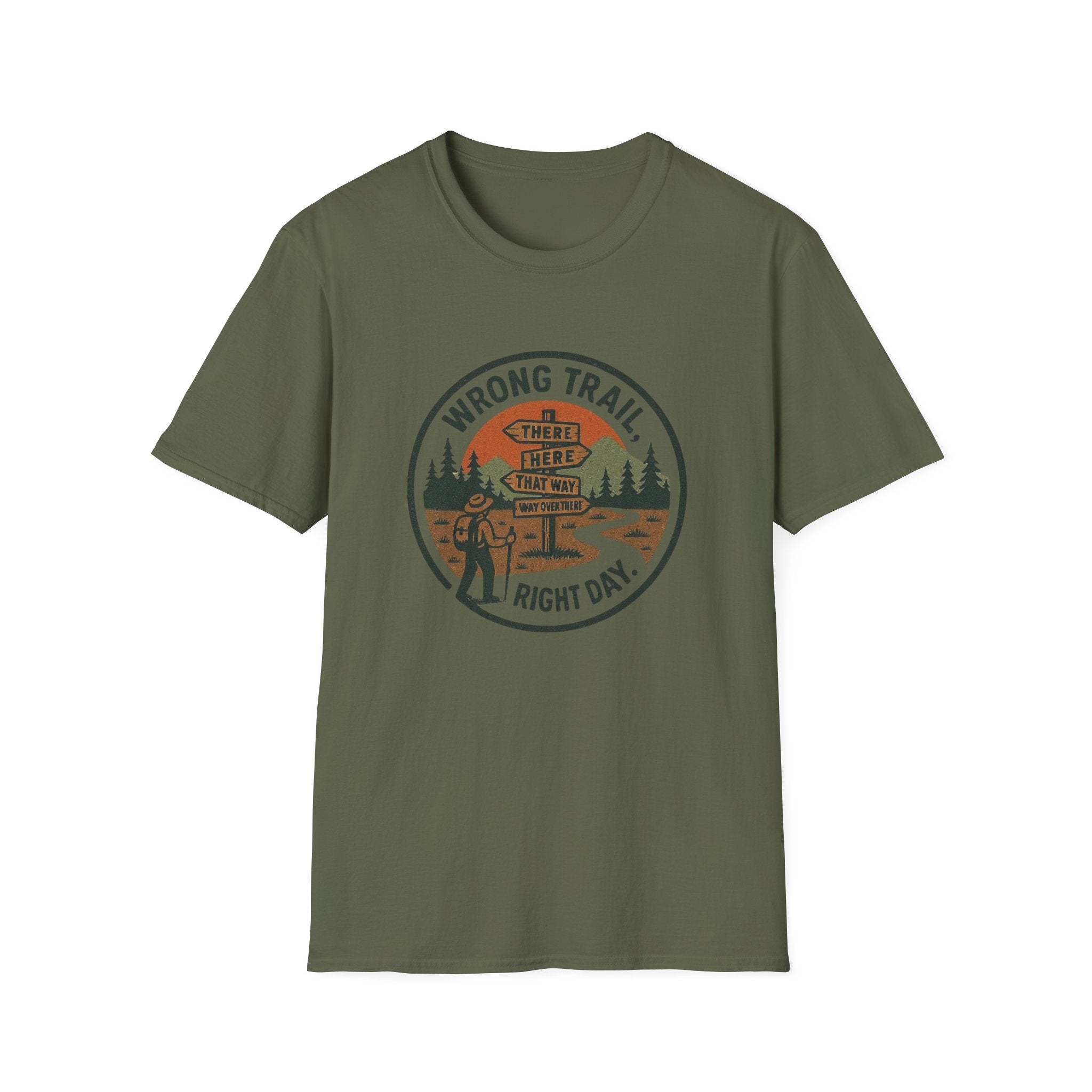 Wrong Trail Right Day T-Shirt