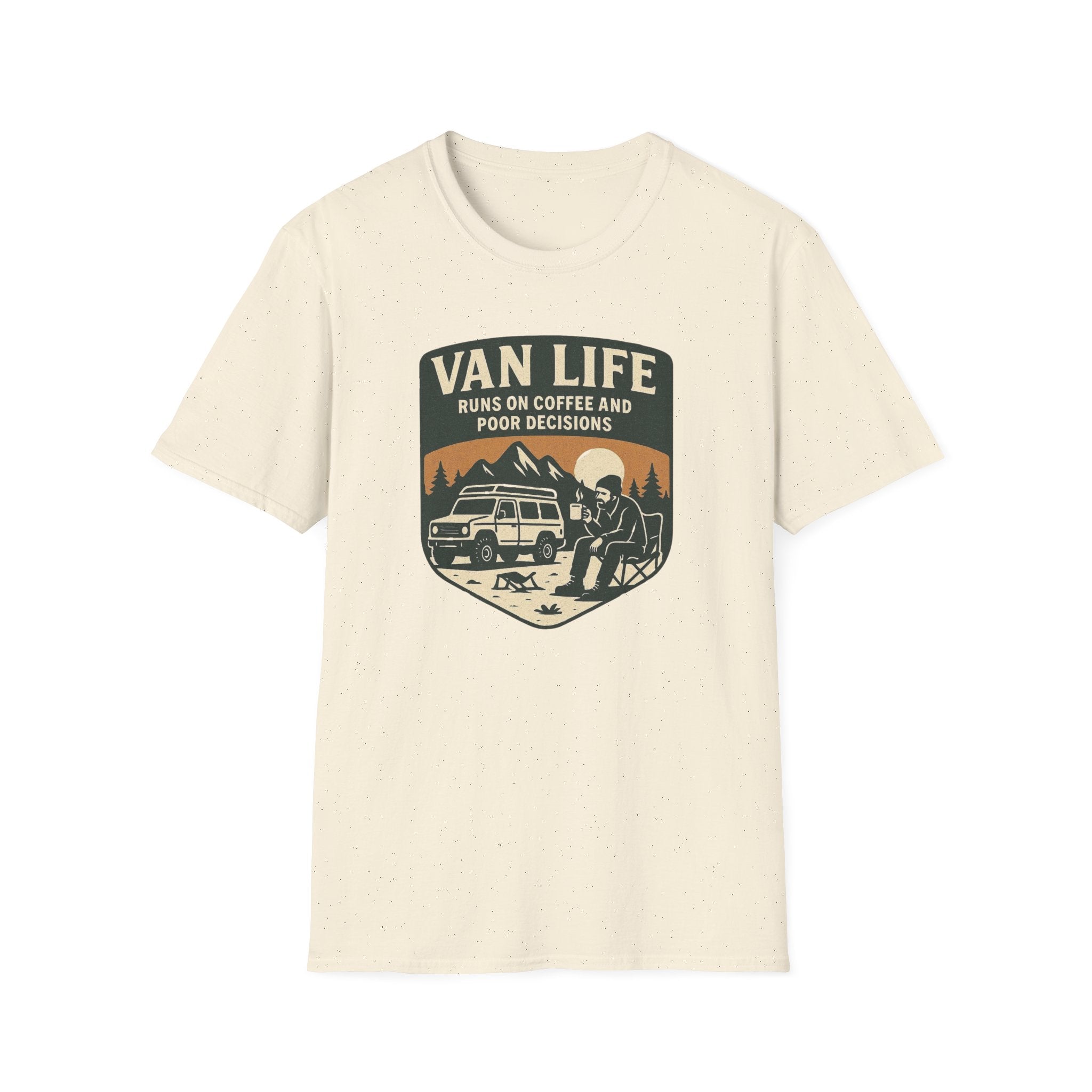 Van Life Runs on Coffee T-Shirt