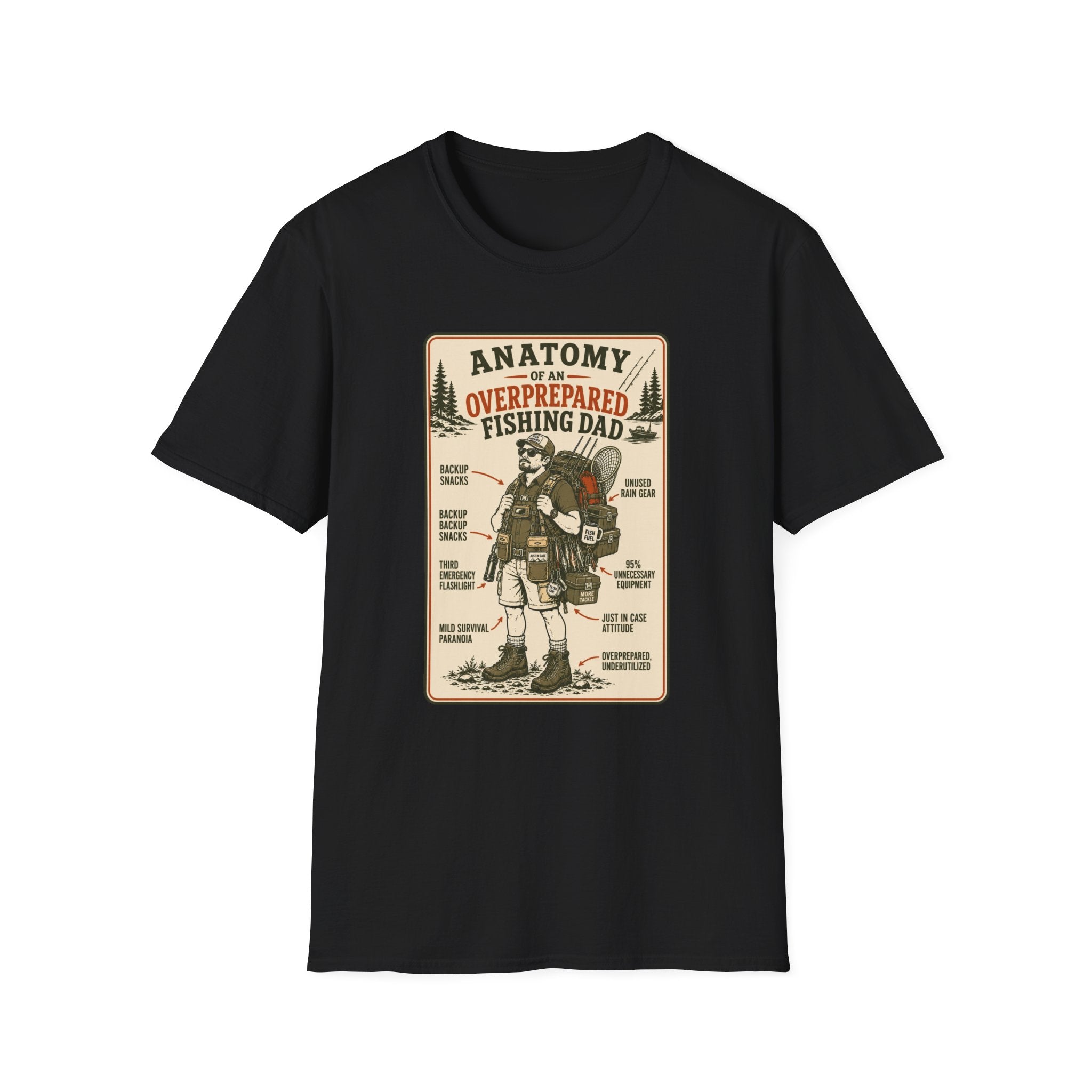 Overprepared Fishing Dad T-Shirt